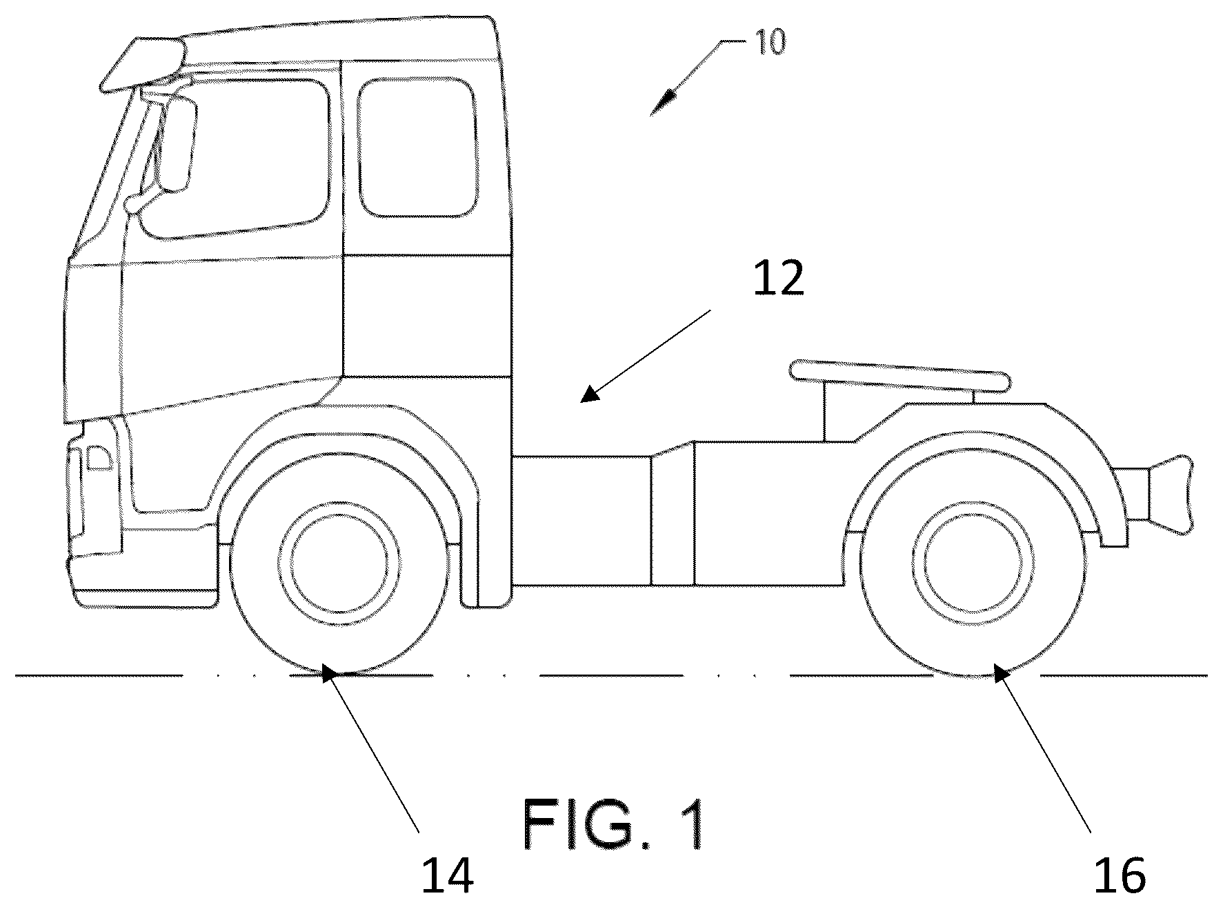 Patent US12351076 — Driveline for a vehicle — Figure 1