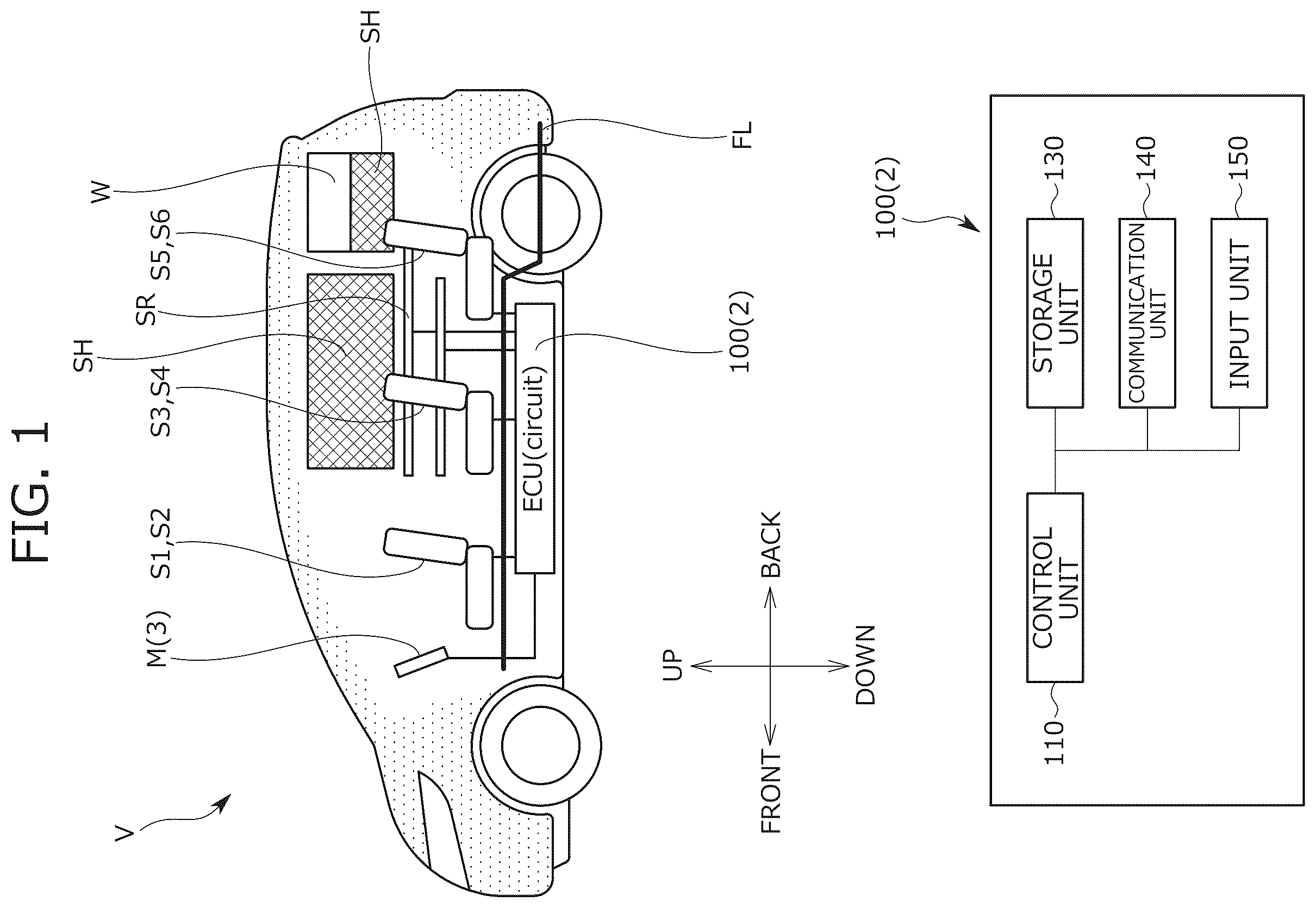 Patent US12351078 — Mode adjustment system and mode adjustment method — Figure 1
