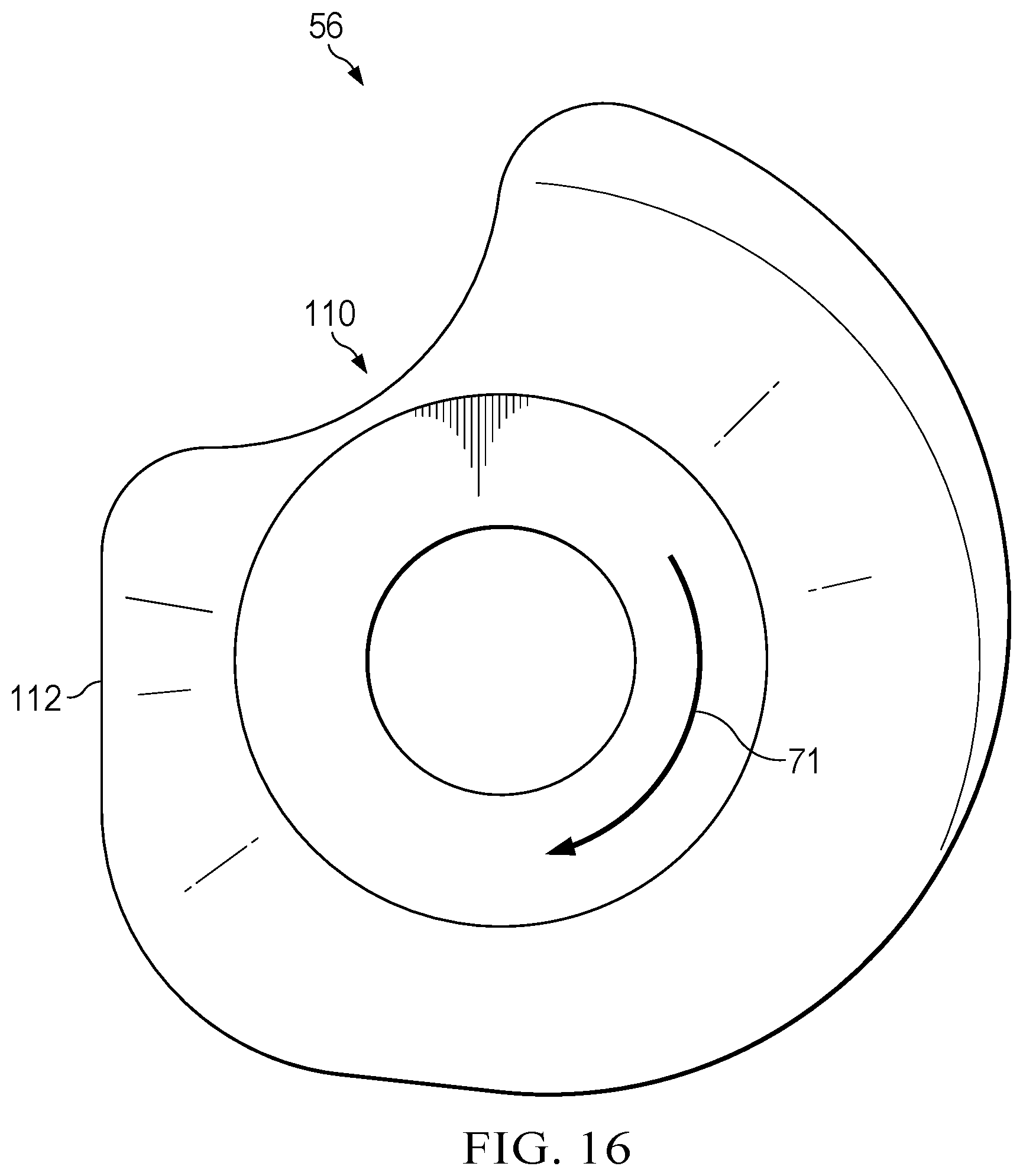 Patent US12351082 Figure 16 – Track lock mechanism