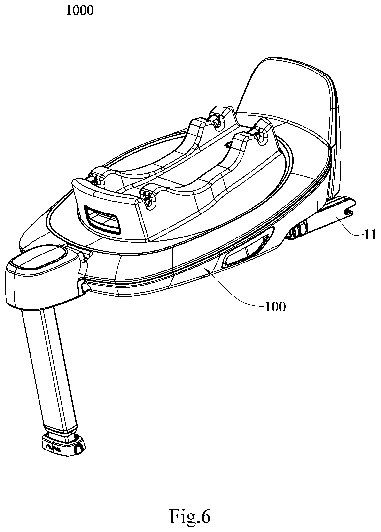 Patent US12351087 Figure 6 – Telescopic adjustment structure