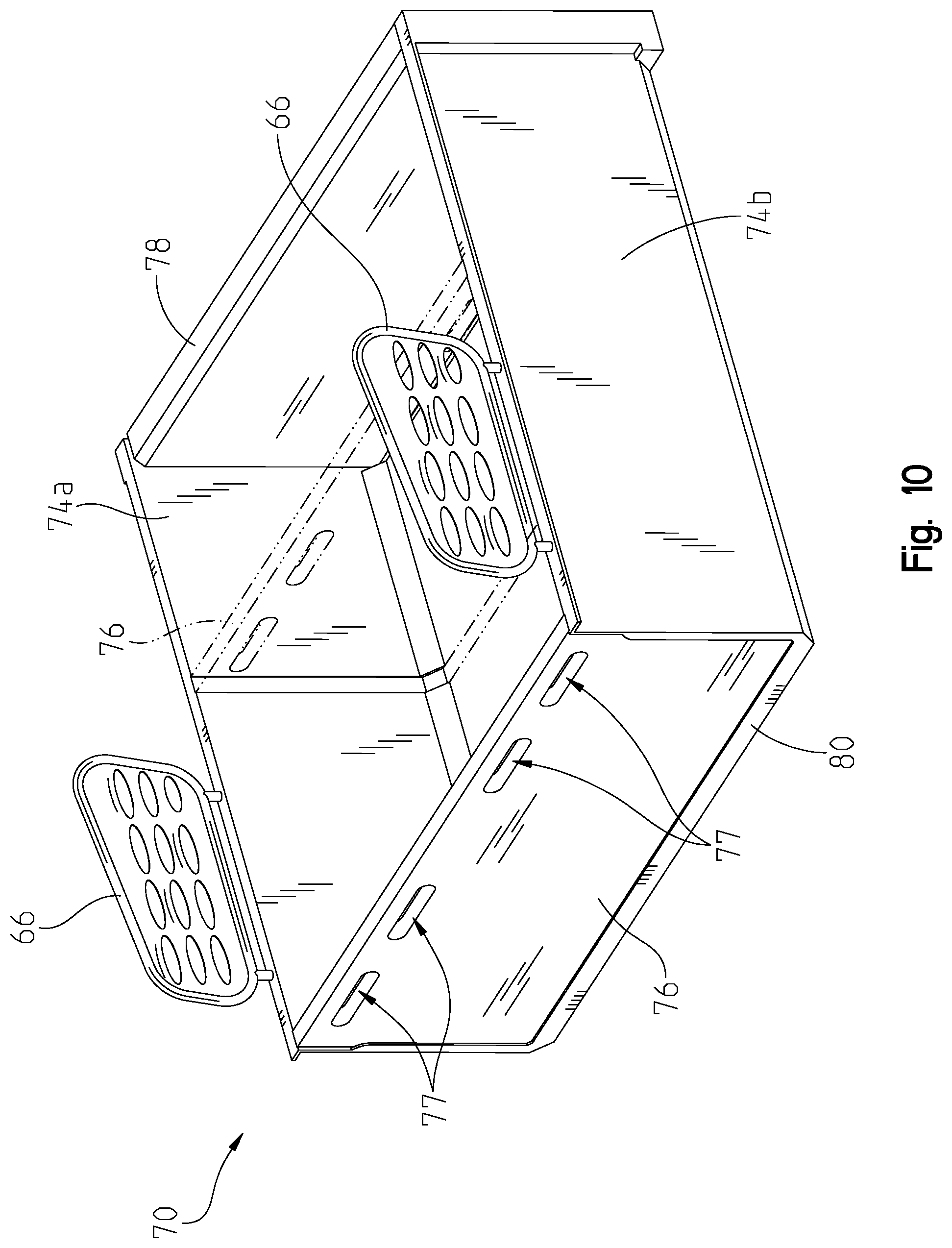 Patent US12351088 Figure 10 – Rear seating for utility vehicle