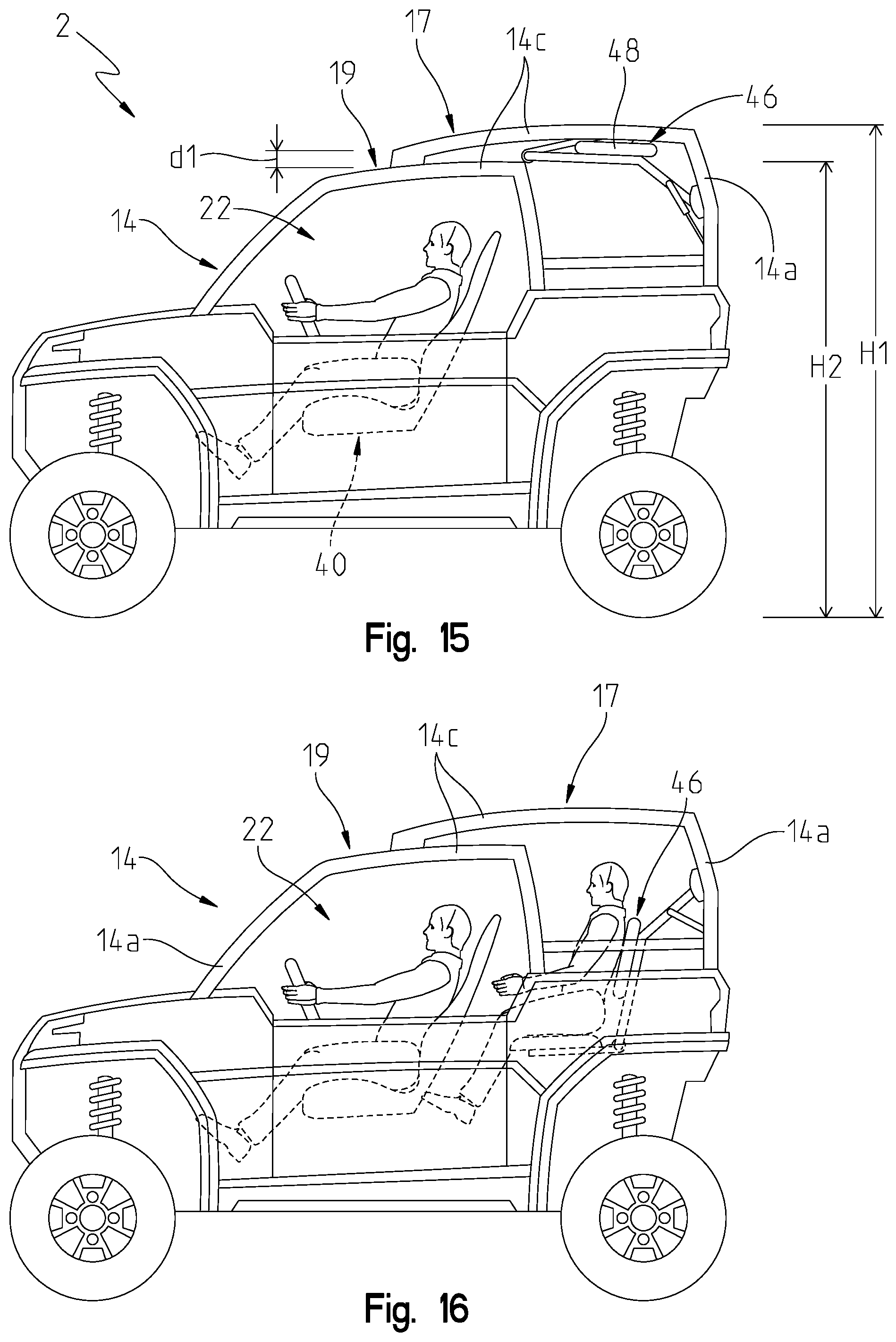 Patent US12351088 Figure 15 – Rear seating for utility vehicle