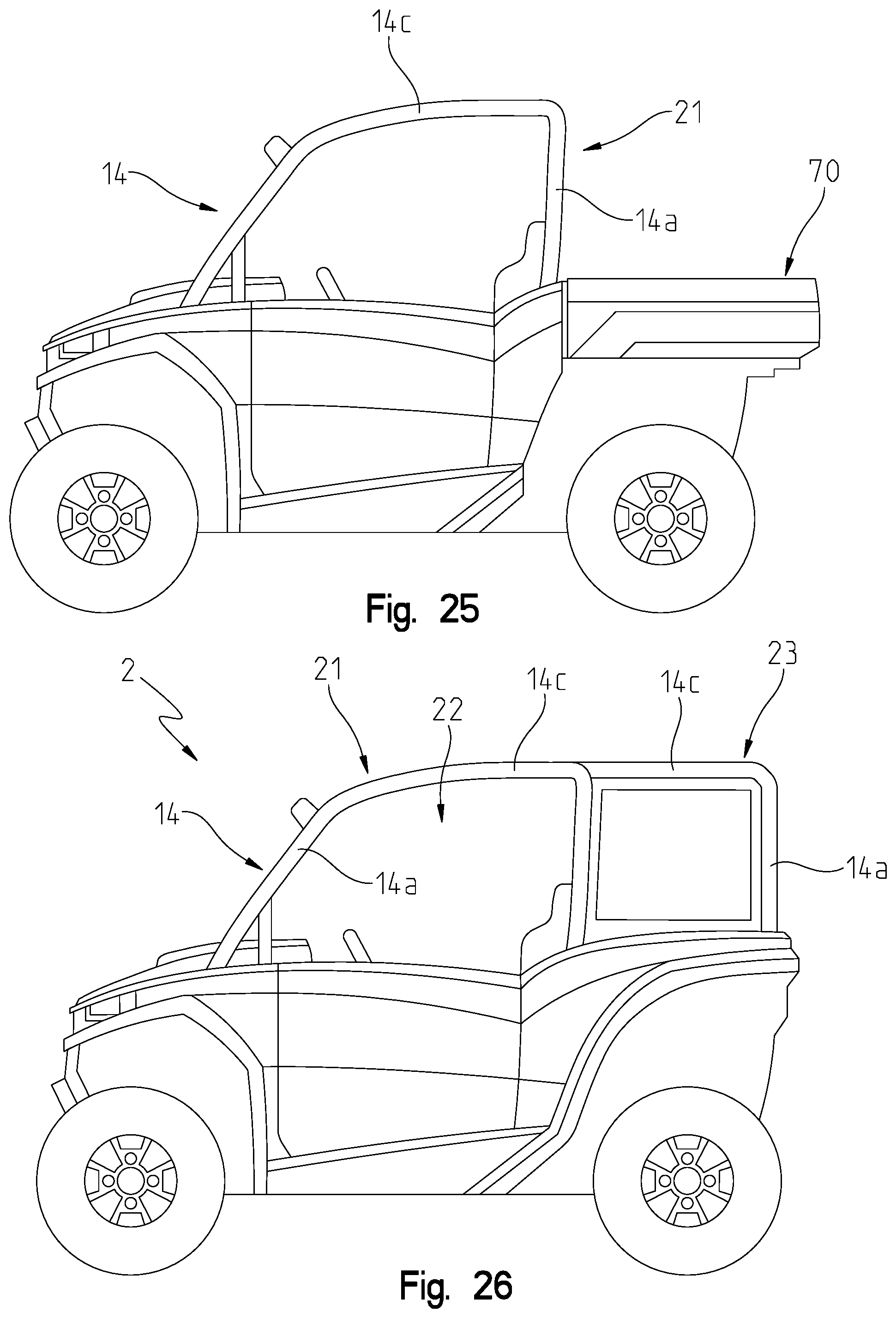 Patent US12351088 Figure 20 – Rear seating for utility vehicle