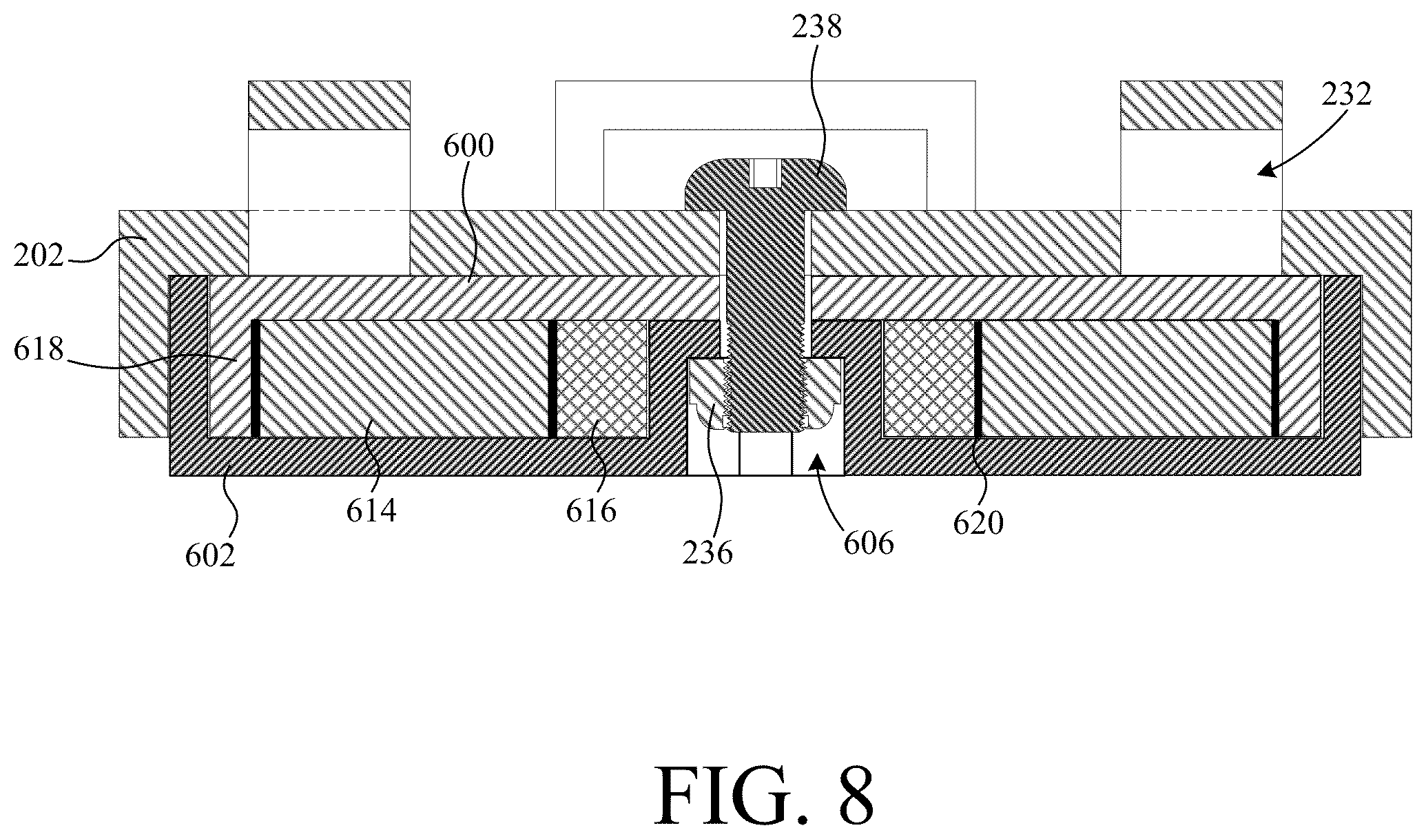 Patent US12351096 Figure 8 – Detachable tie down