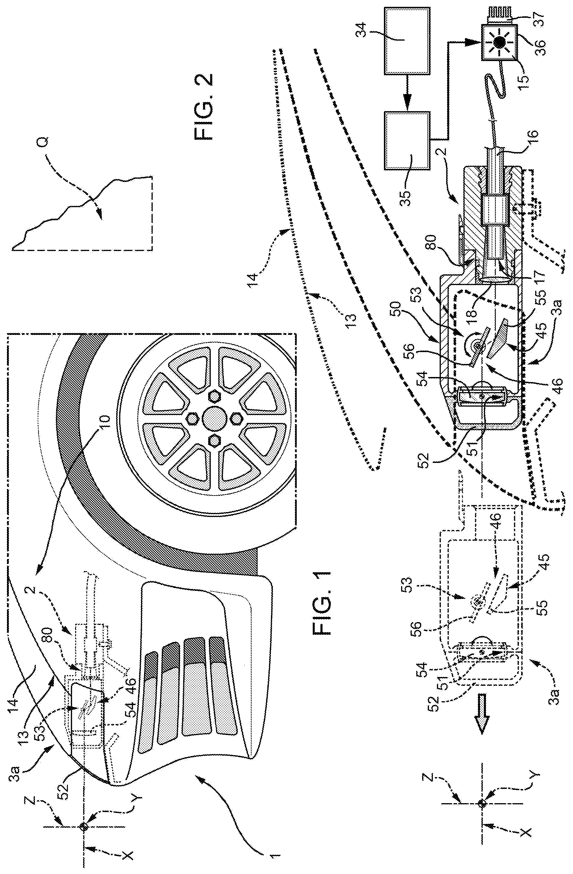 Patent US12351097 Figure 1 – Vehicle