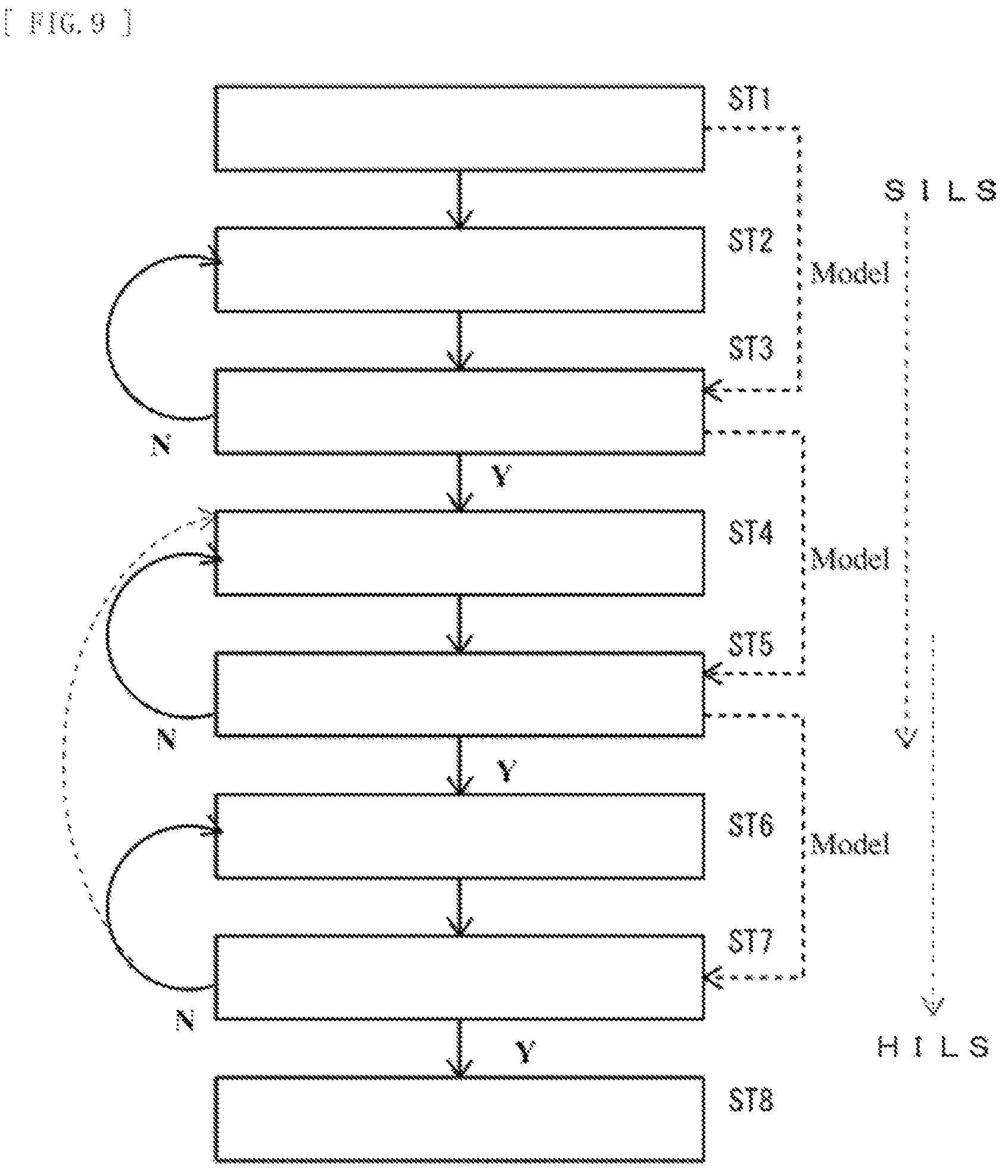 Patent US12351098 Figure 8 – Evaluation simulation system for control including front lamp control of vehicle