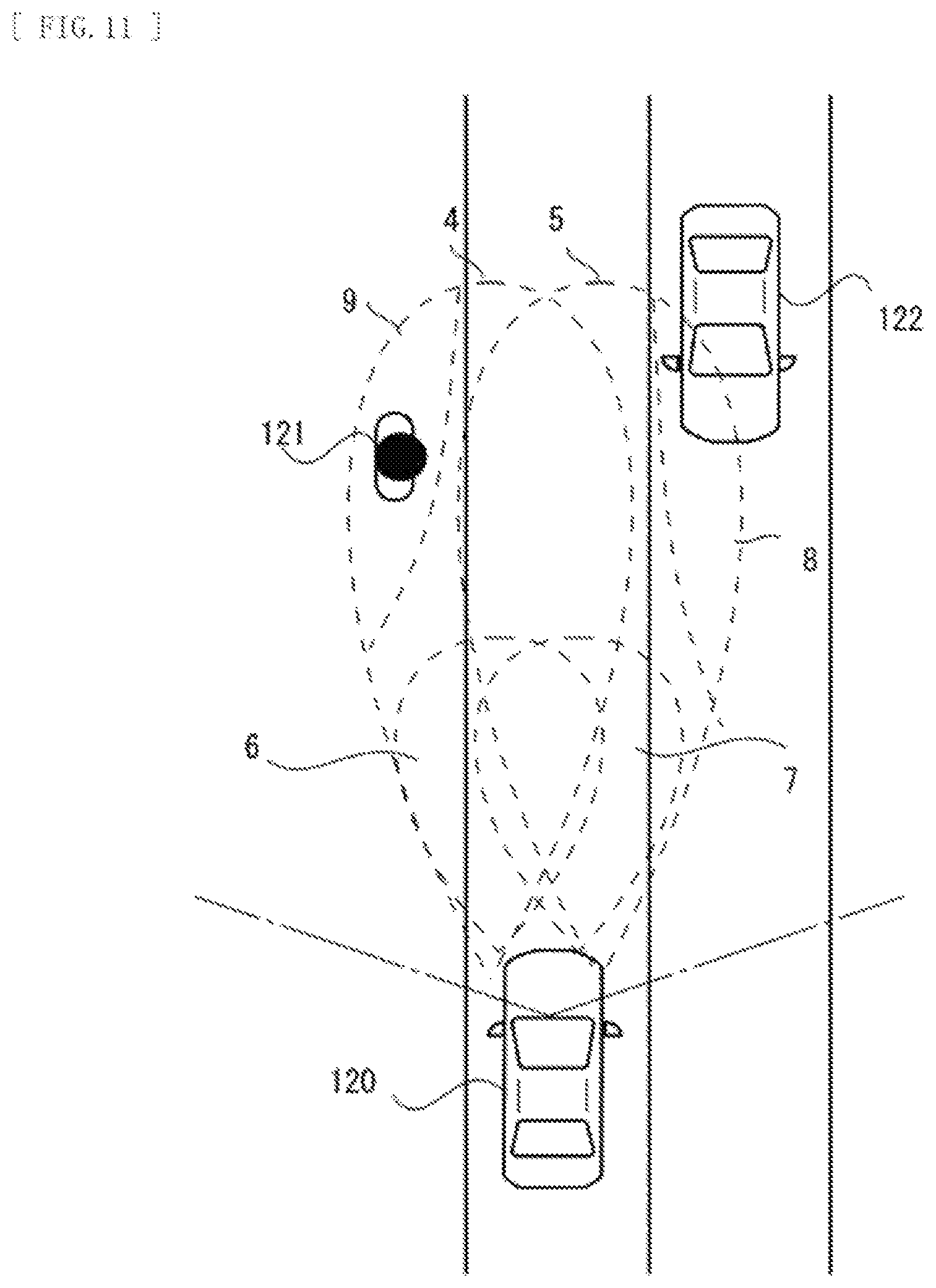 Patent US12351098 Figure 10 – Evaluation simulation system for control including front lamp control of vehicle