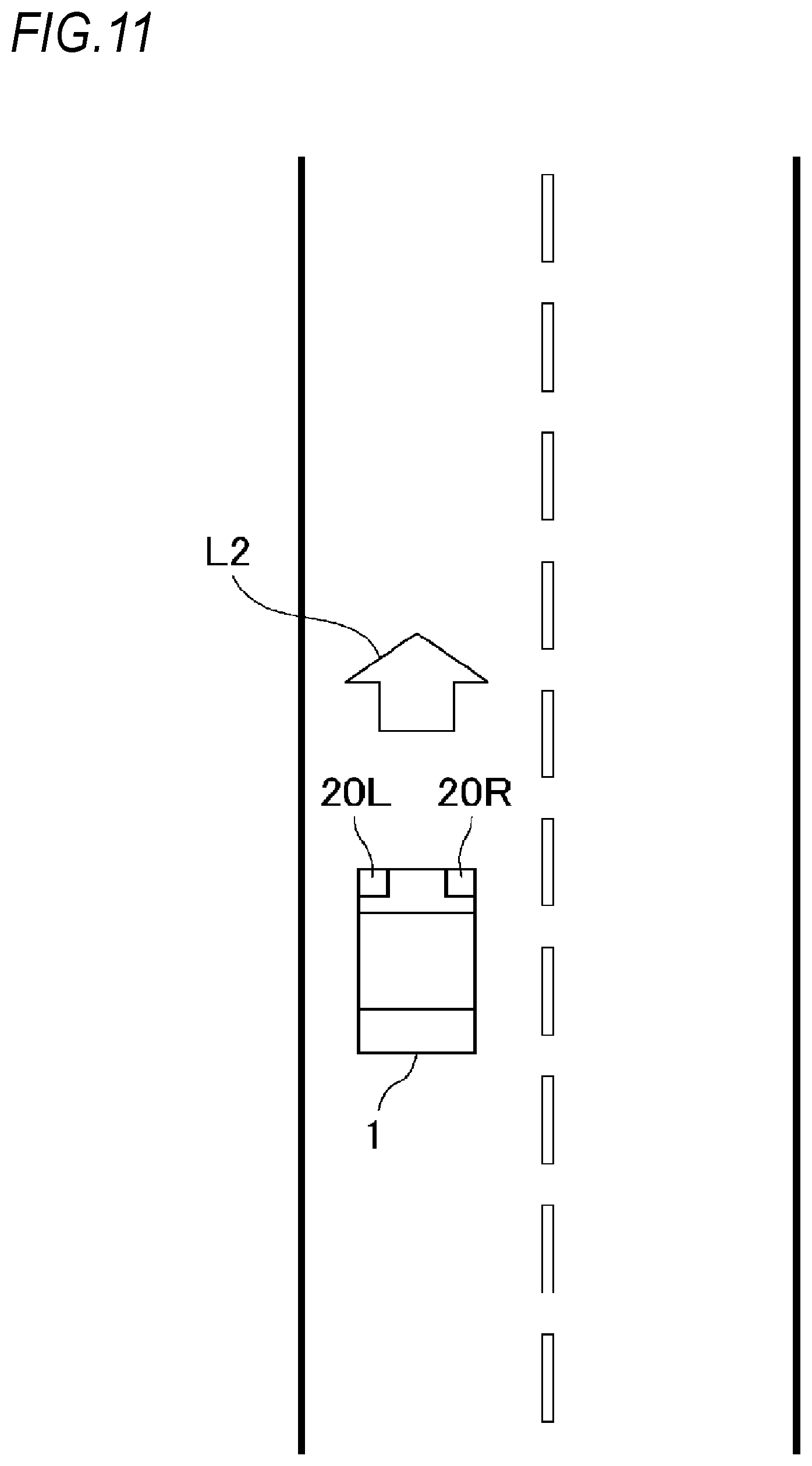 Patent US12351099 Figure 11 – Vehicle display system, vehicle system, and vehicle