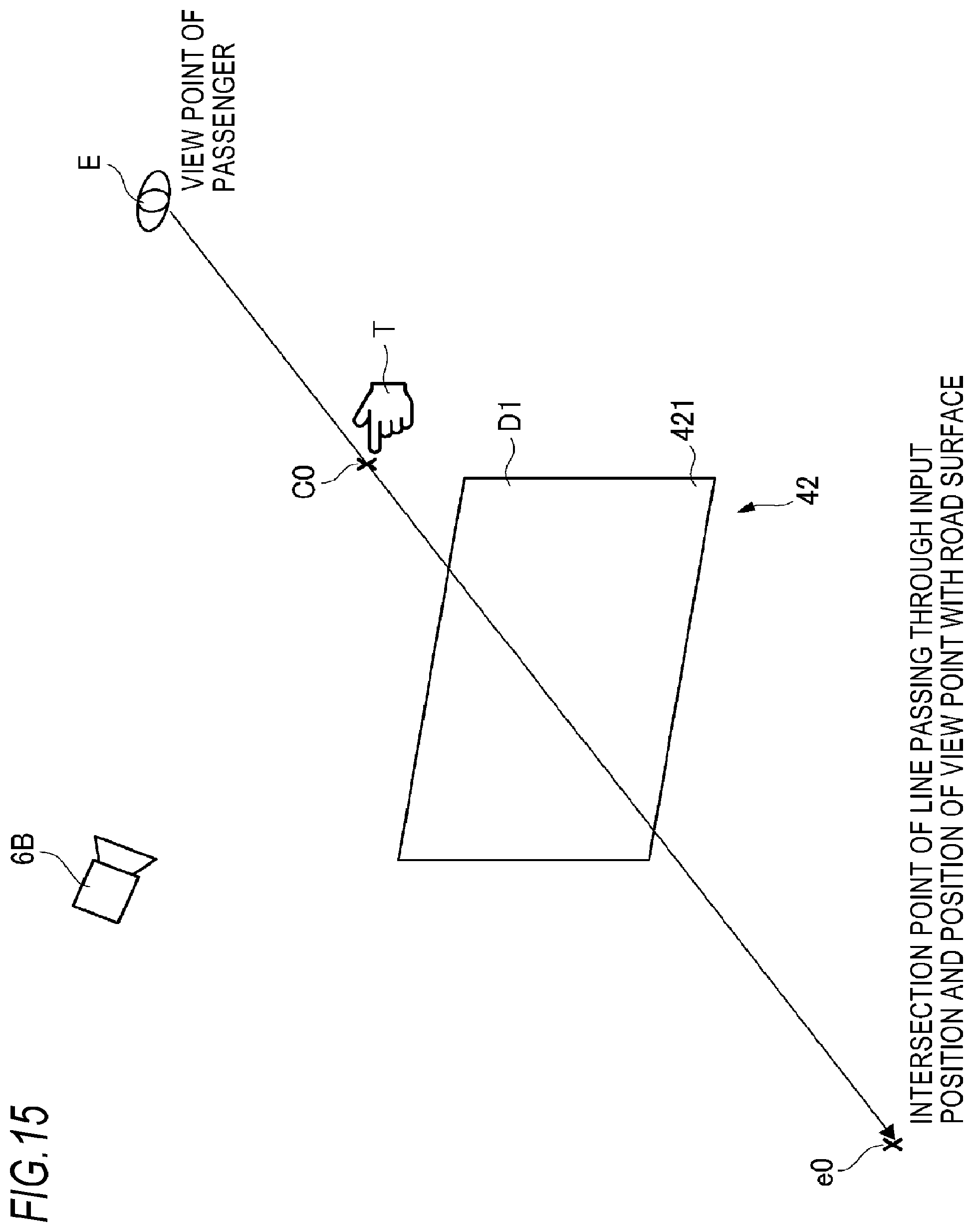 Patent US12351099 Figure 15 – Vehicle display system, vehicle system, and vehicle