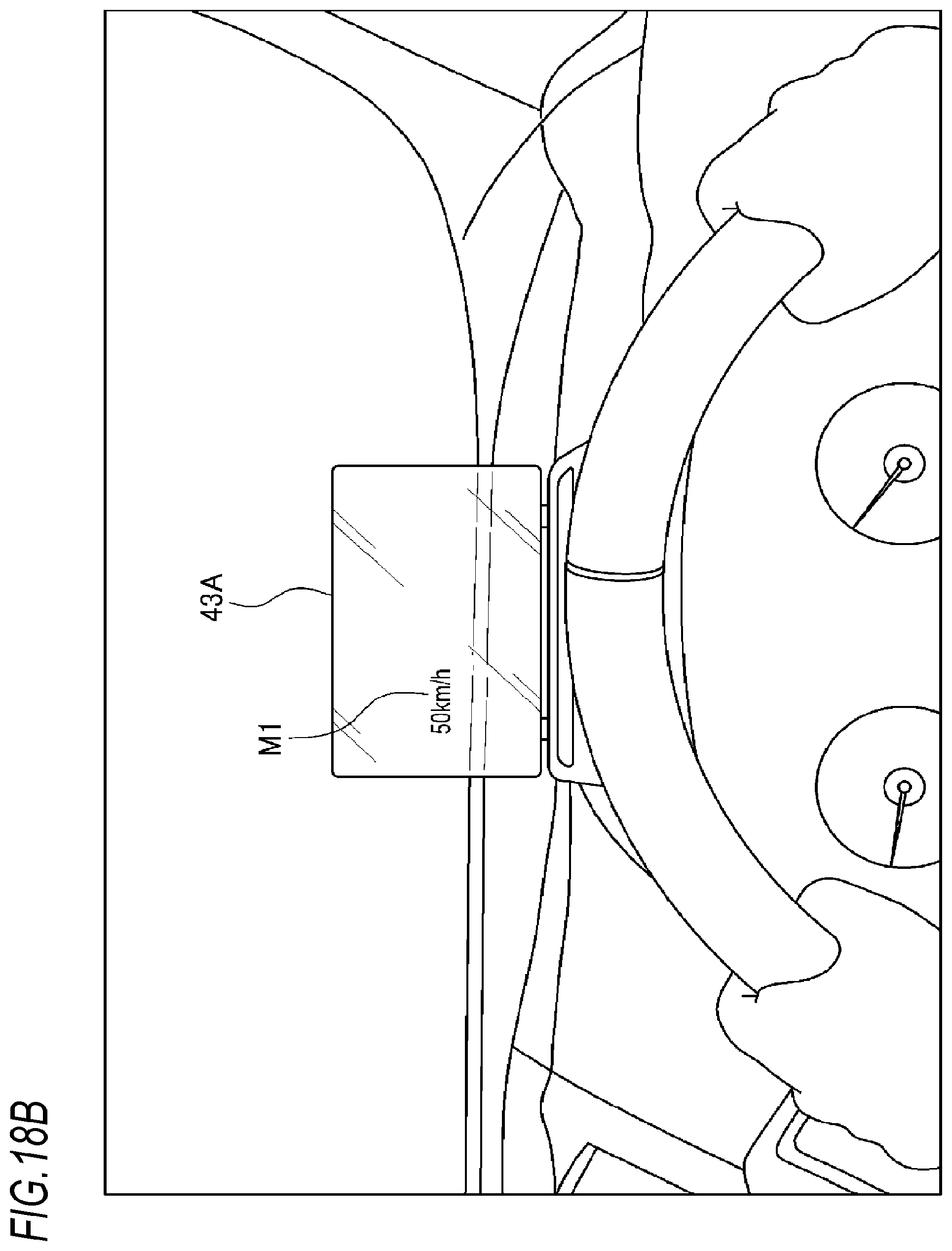 Patent US12351099 Figure 19 – Vehicle display system, vehicle system, and vehicle