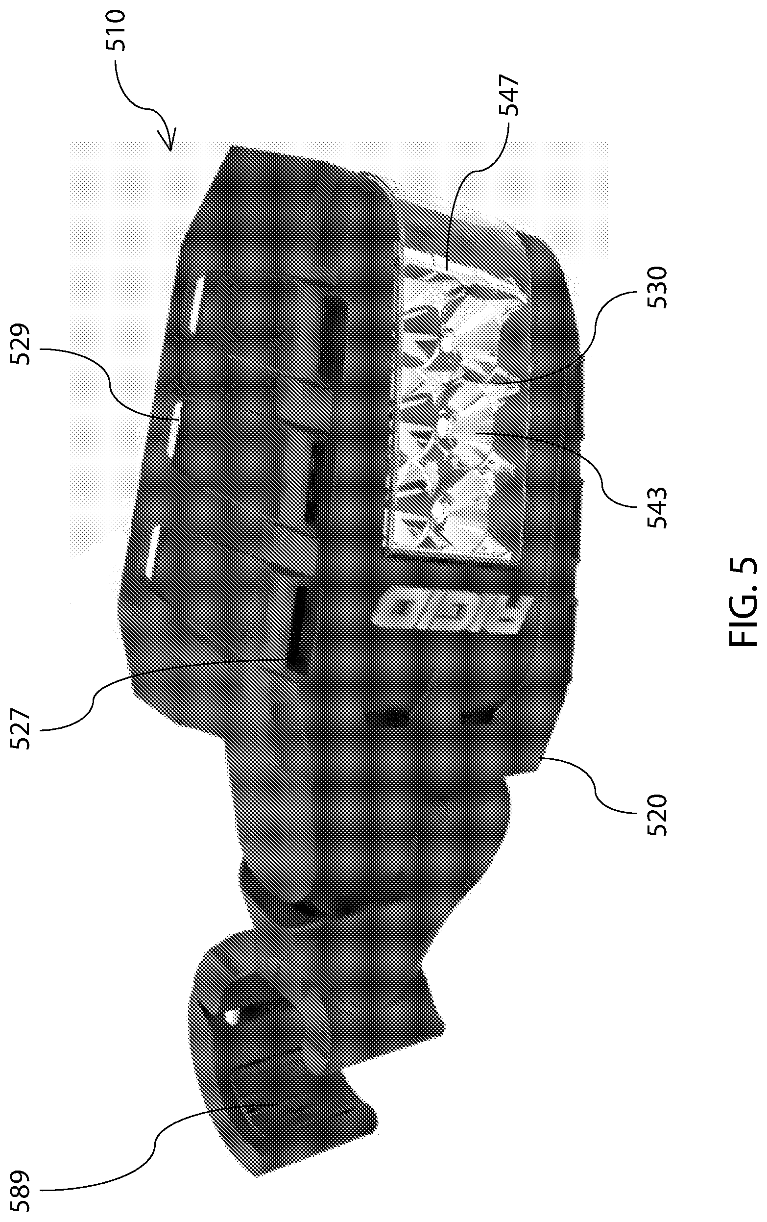 Patent US12351101 Figure 5 – Method and apparatus for vehicular light fixtures