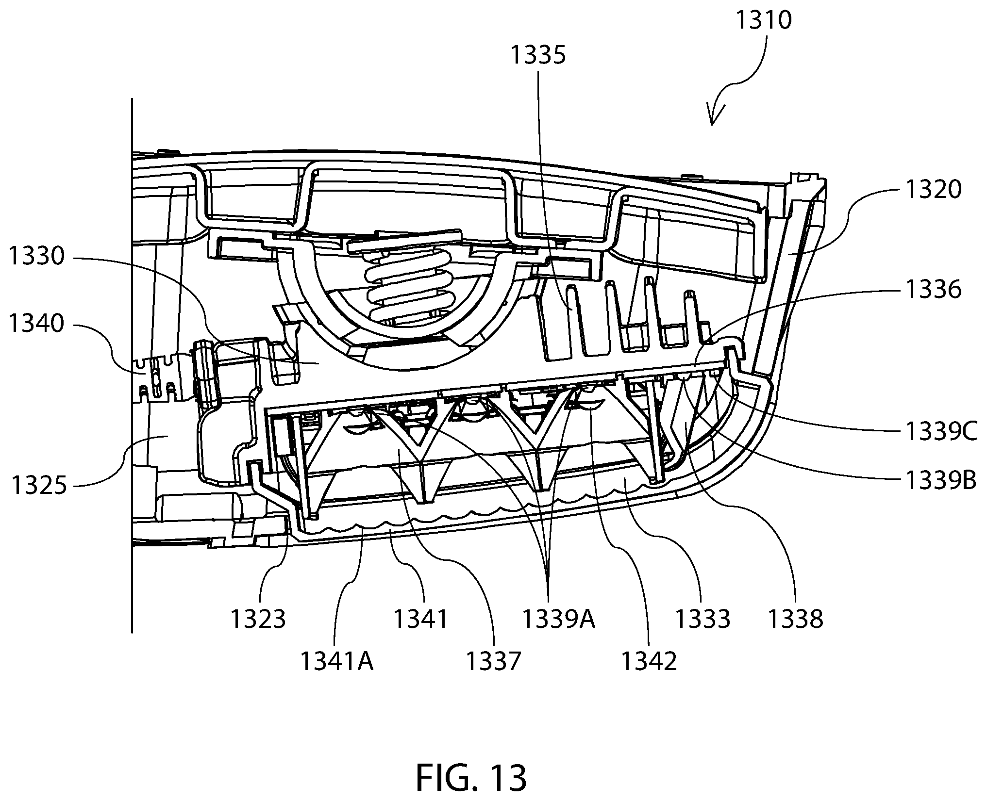 Patent US12351101 Figure 13 – Method and apparatus for vehicular light fixtures