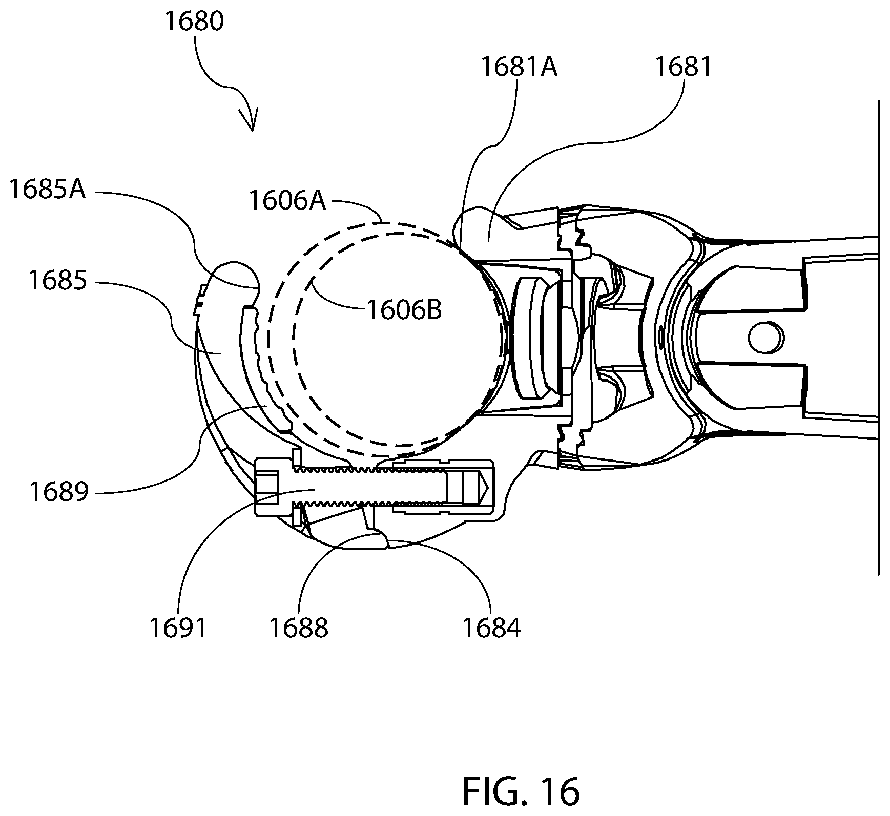 Patent US12351101 Figure 16 – Method and apparatus for vehicular light fixtures