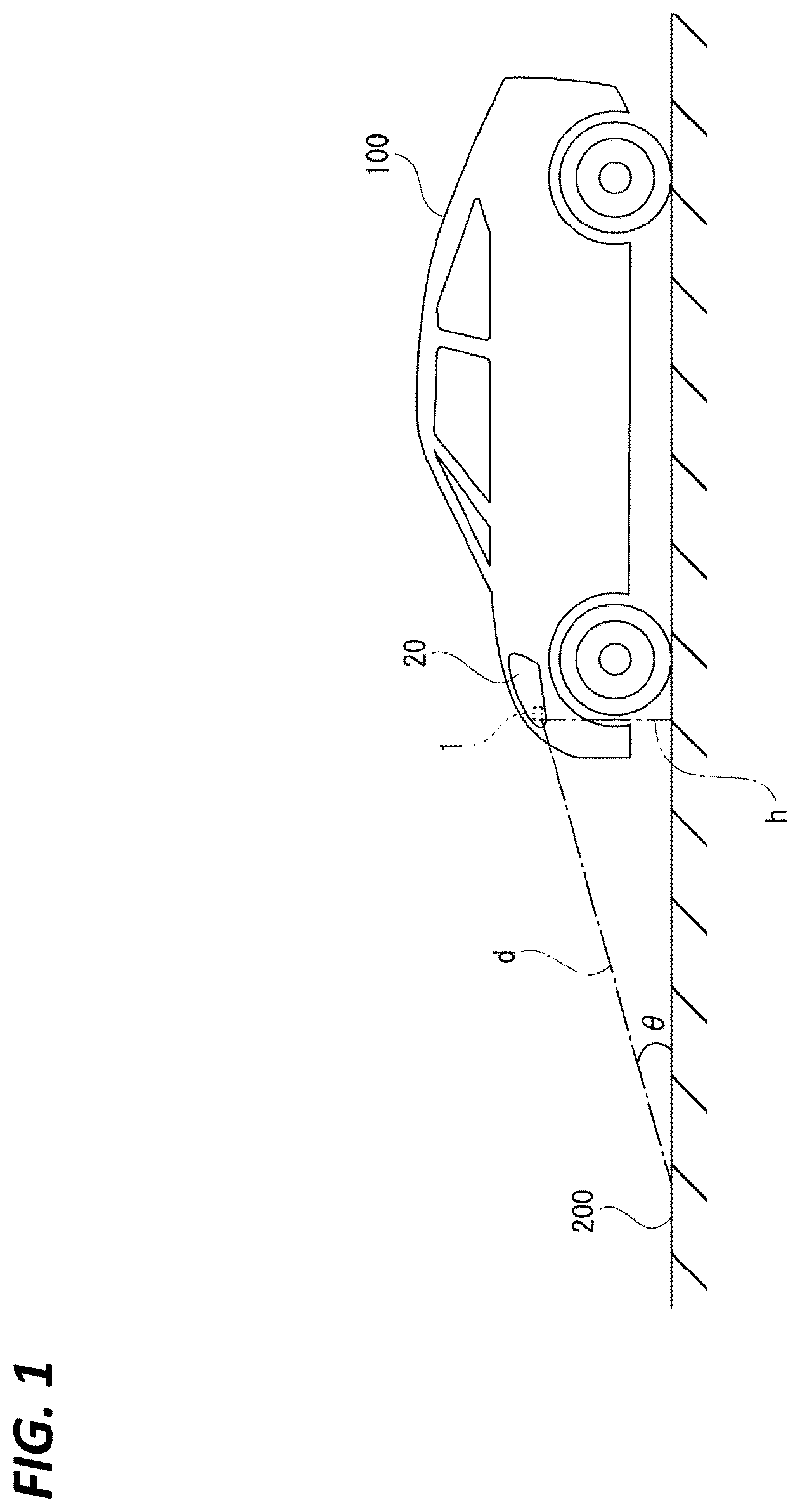 Patent US12351104 Figure 1 – Vehicle drawing device
