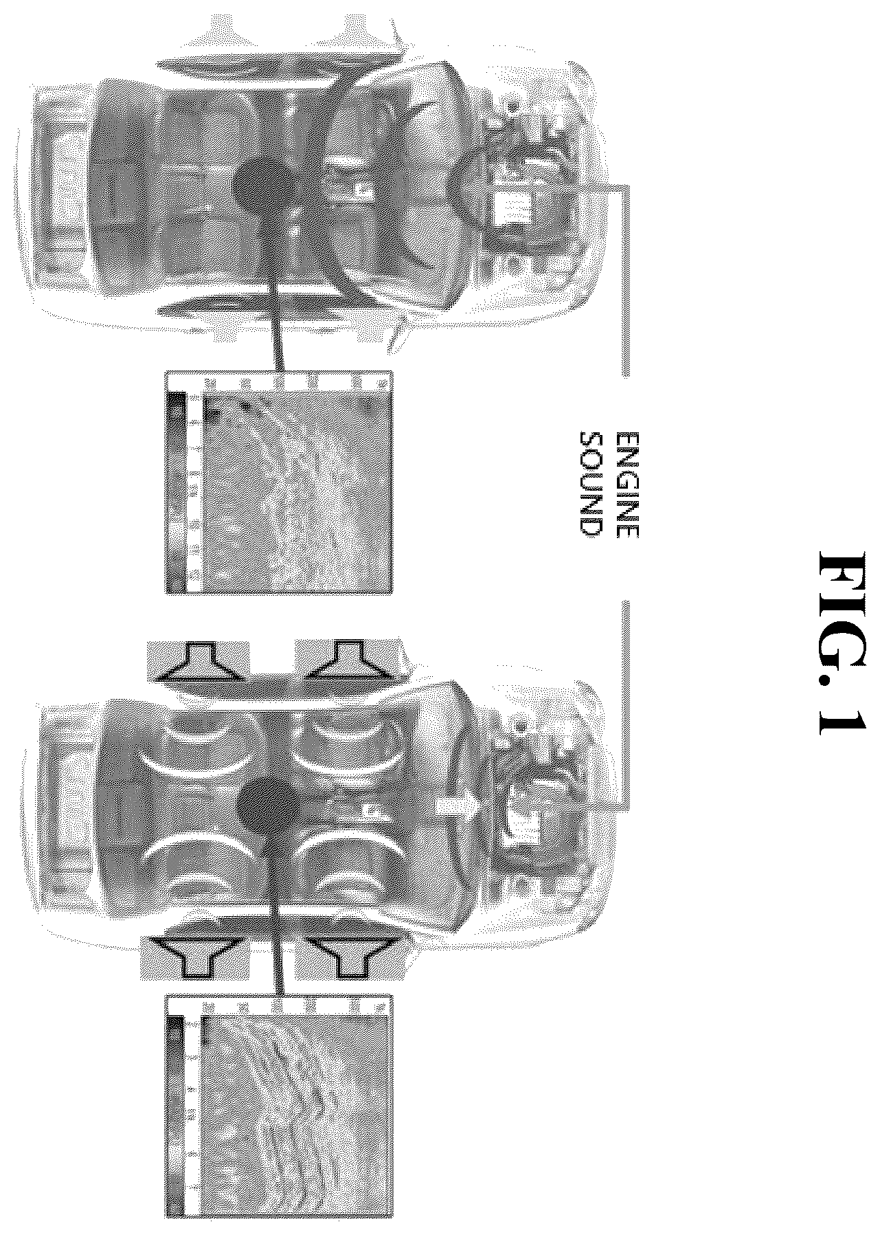 Patent US12351107 Figure 1 – Virtual engine sound generation system and virtual engine sound generation method