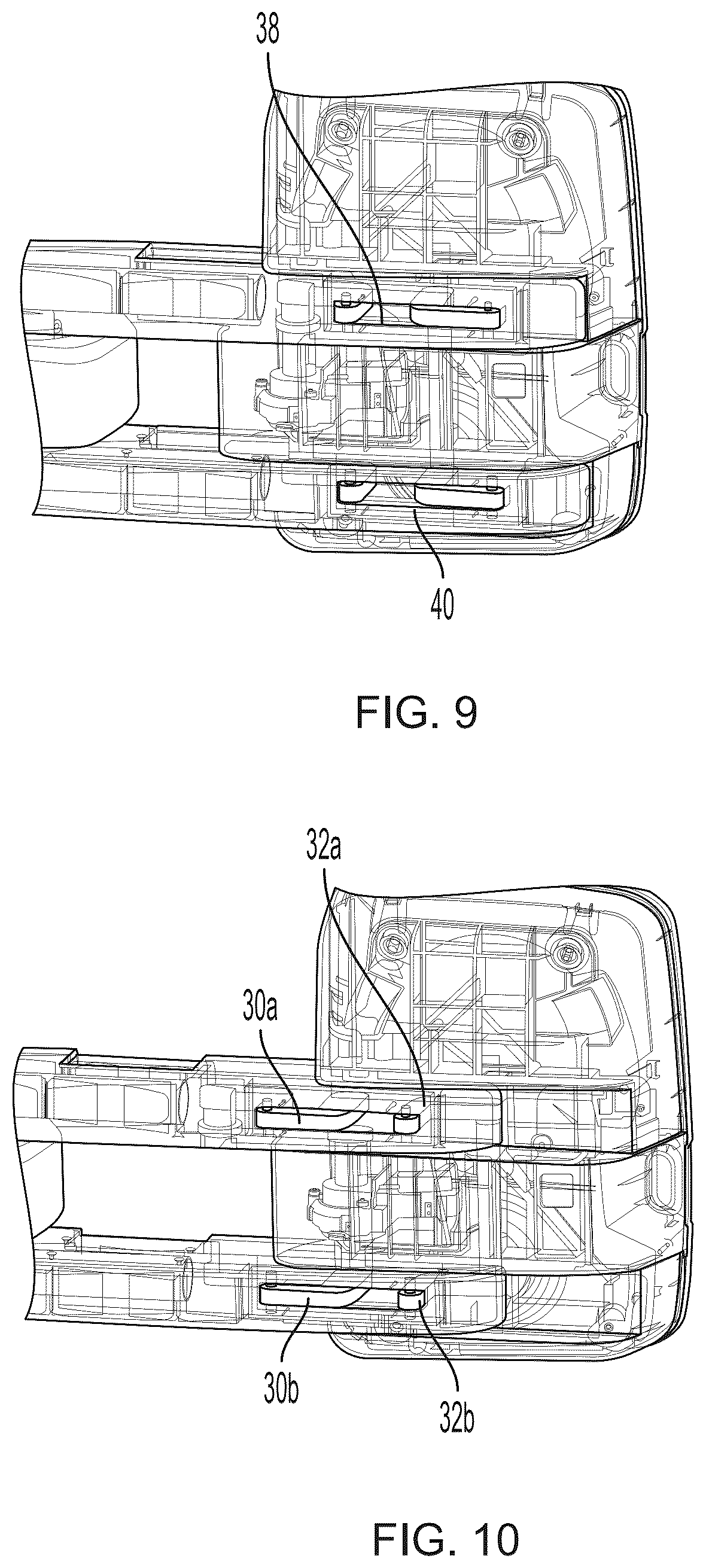 Patent US12351108 Figure 7 – Vehicular exterior rearview mirror assembly with extendable and retractable mirror head