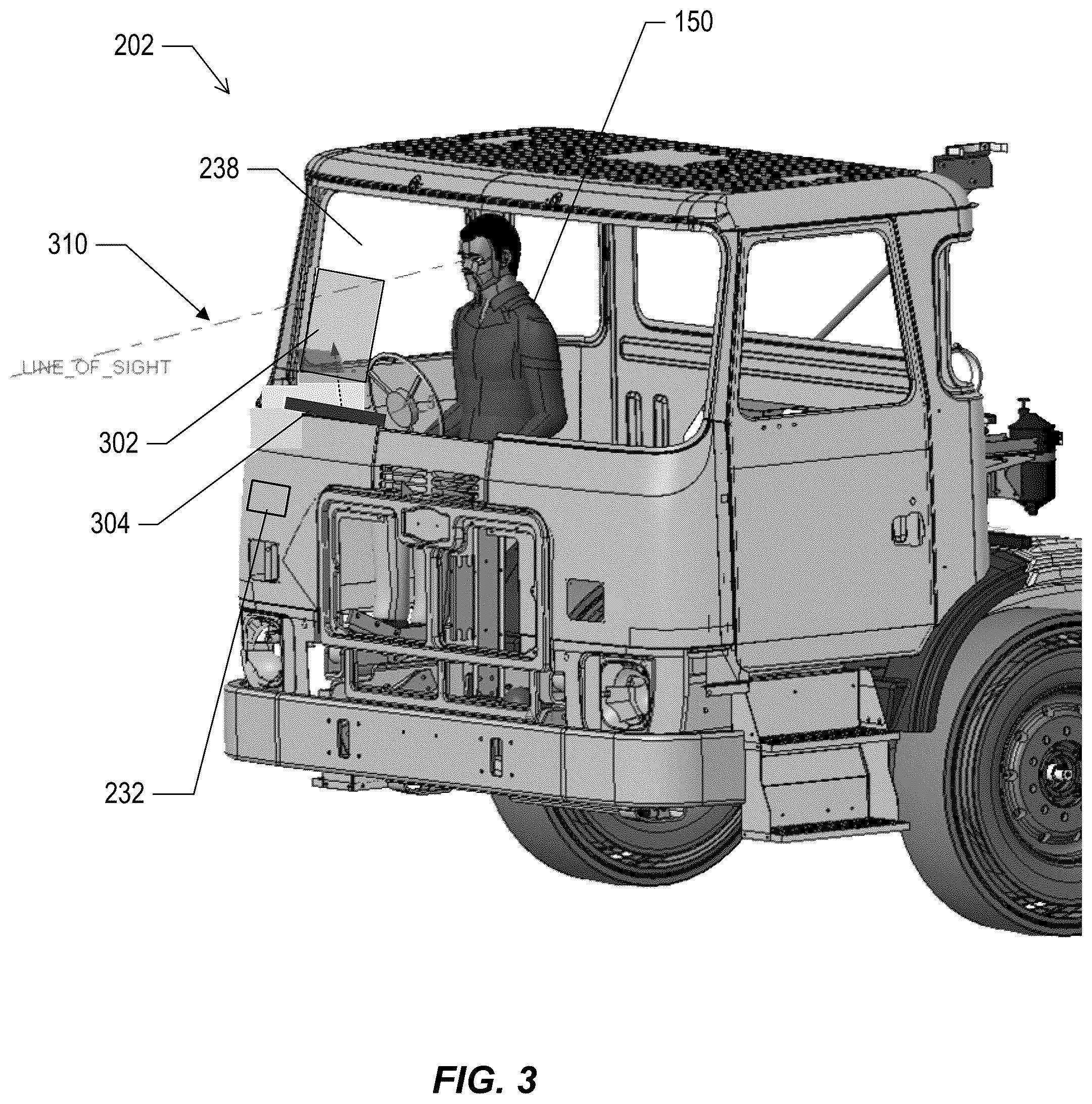Patent US12351109 Figure 5 – Video display for refuse collection