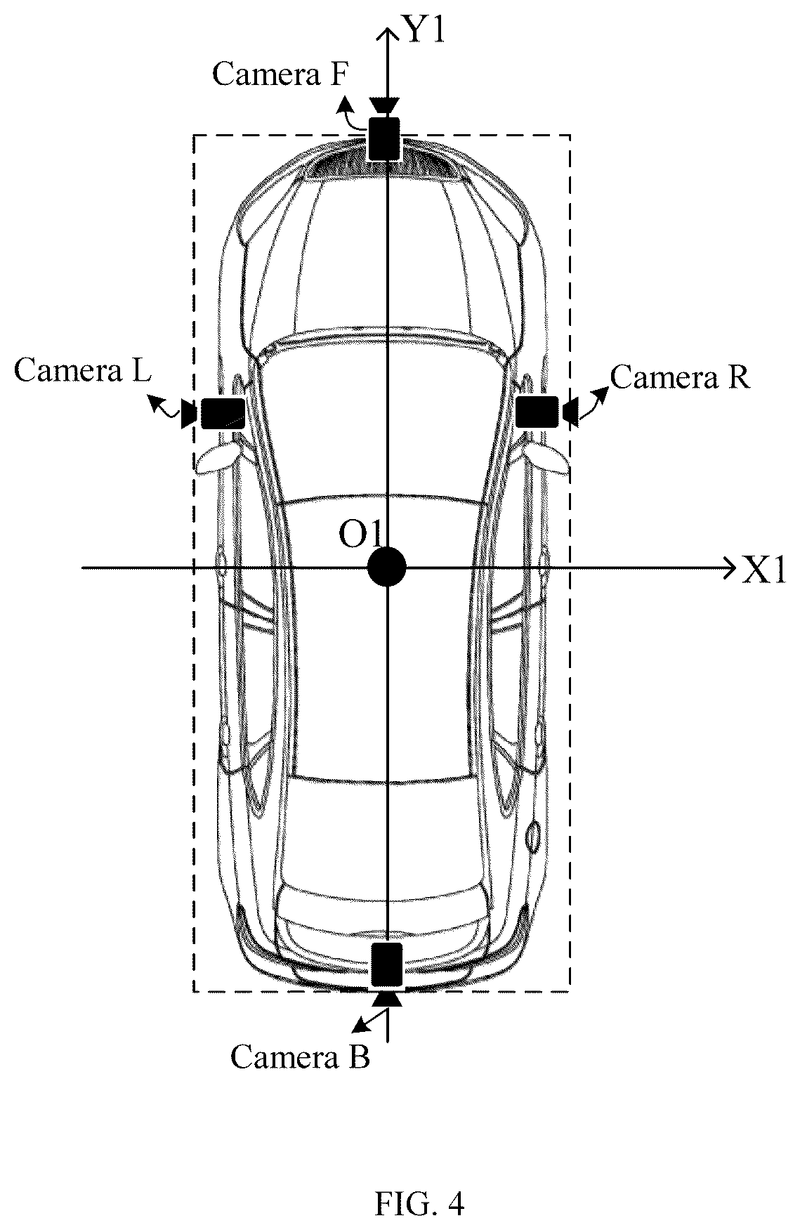 Patent US12351110 Figure 4 – Method for constructing 3D panoramic view model, vehicle-mounted device, and storage medium