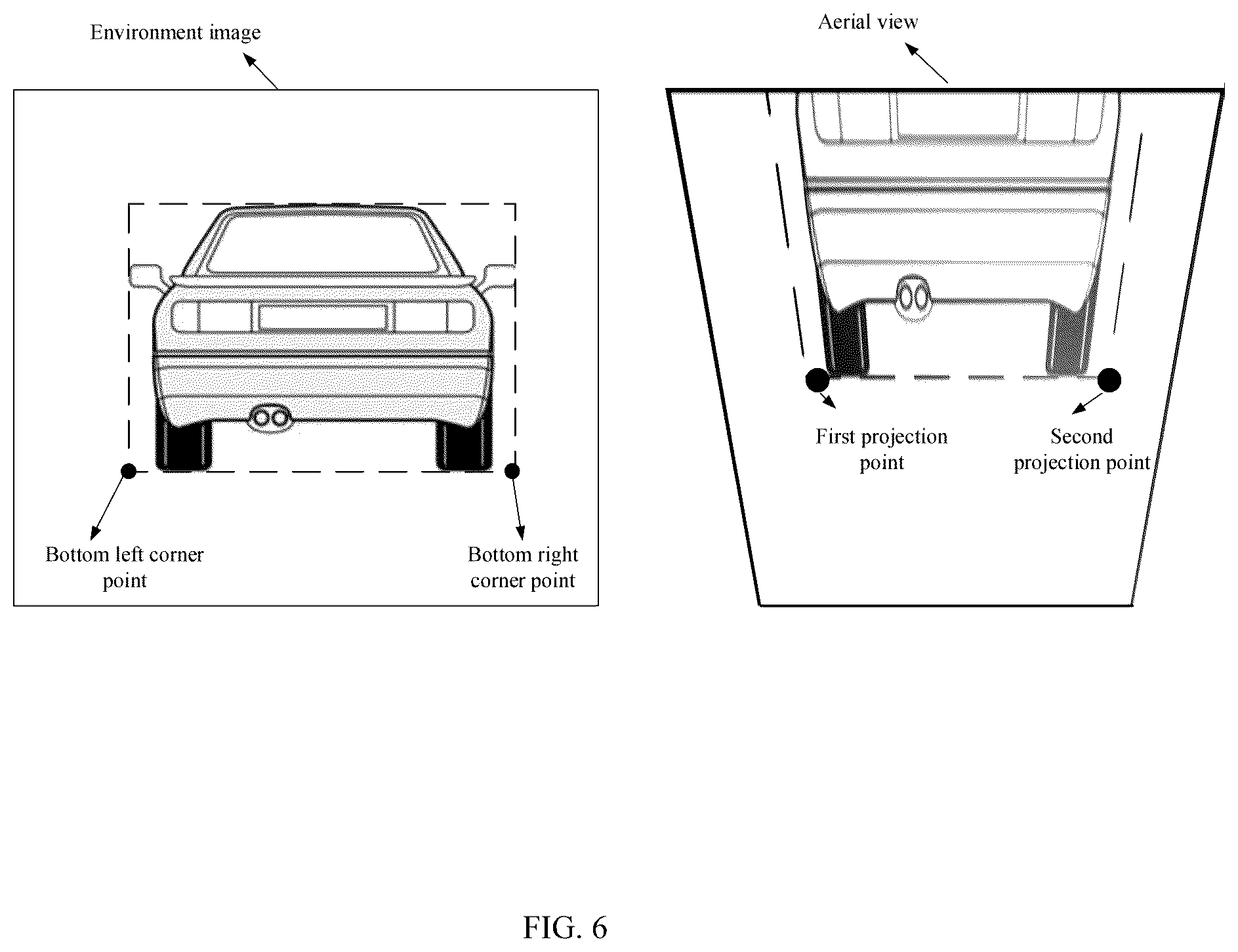 Patent US12351110 Figure 6 – Method for constructing 3D panoramic view model, vehicle-mounted device, and storage medium