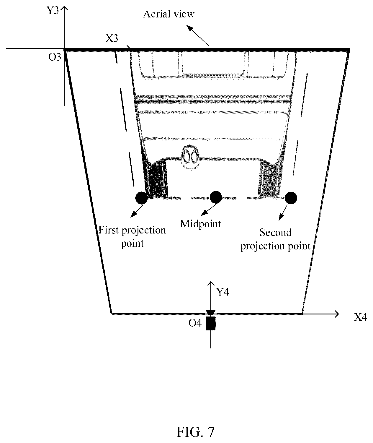 Patent US12351110 Figure 7 – Method for constructing 3D panoramic view model, vehicle-mounted device, and storage medium
