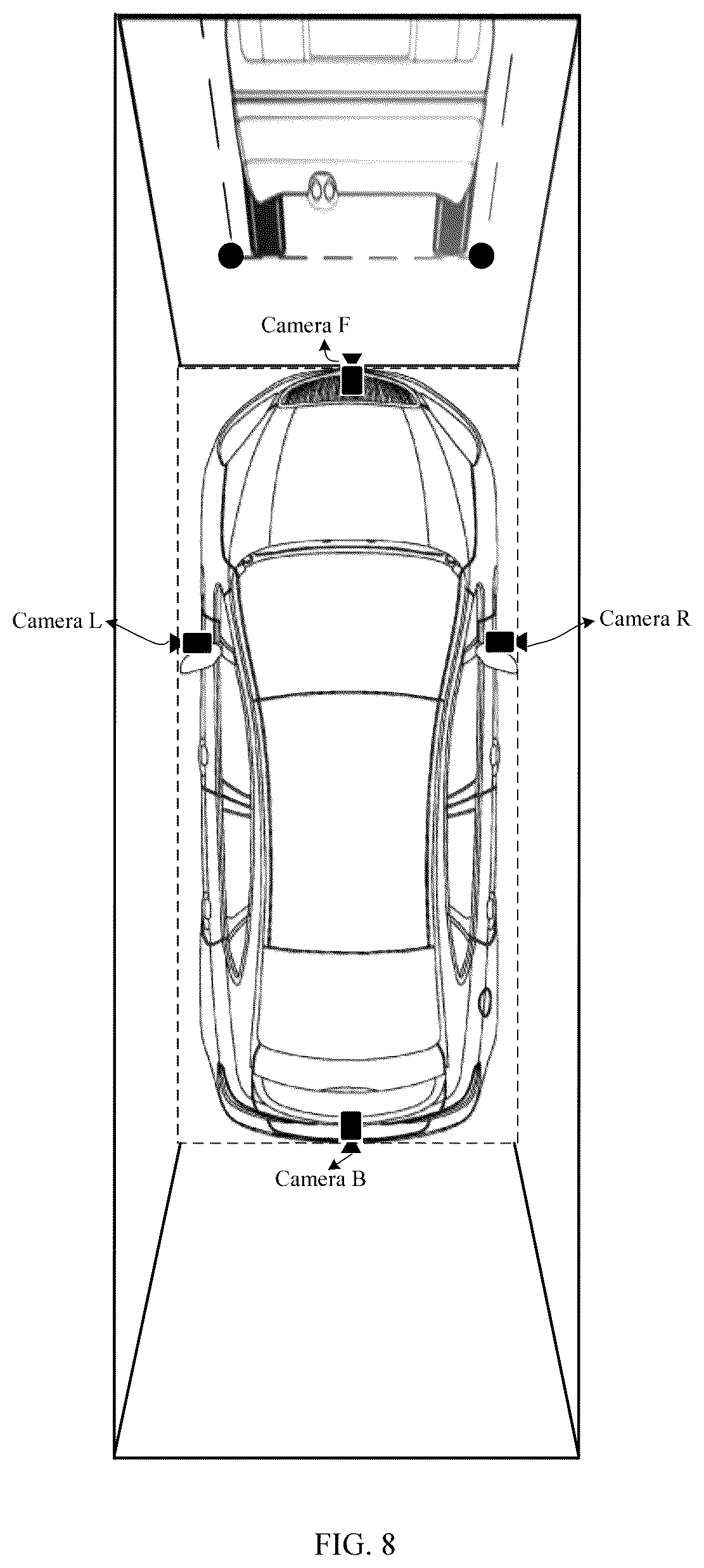 Patent US12351110 Figure 8 – Method for constructing 3D panoramic view model, vehicle-mounted device, and storage medium