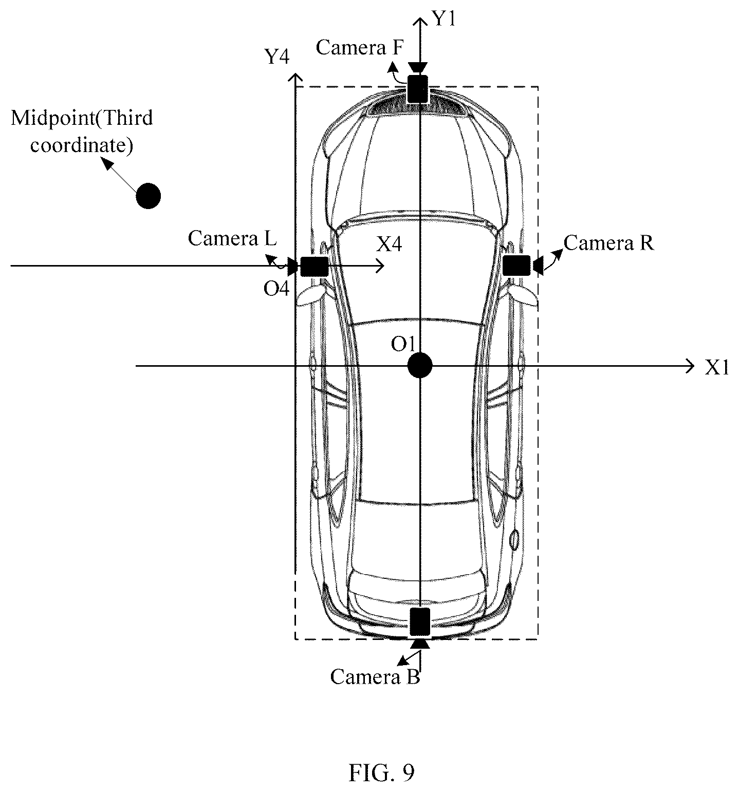Patent US12351110 Figure 9 – Method for constructing 3D panoramic view model, vehicle-mounted device, and storage medium