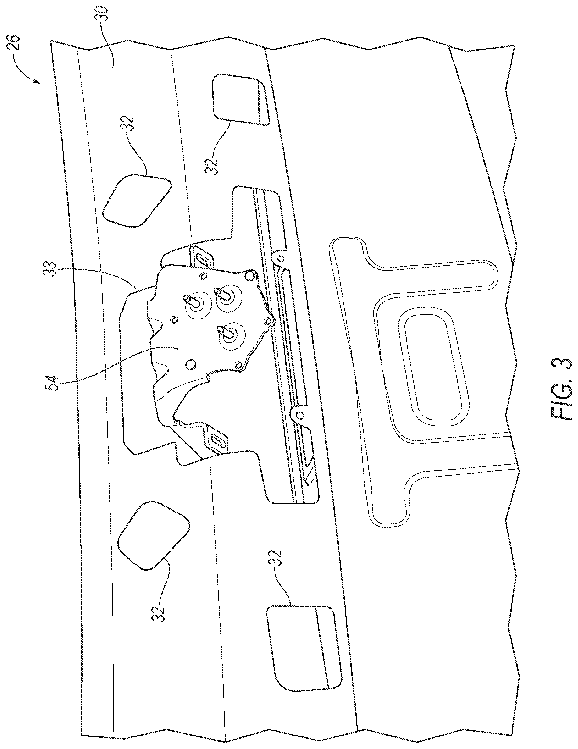 Patent US12351112 Figure 3 – Liftgate mounted sensor assembly