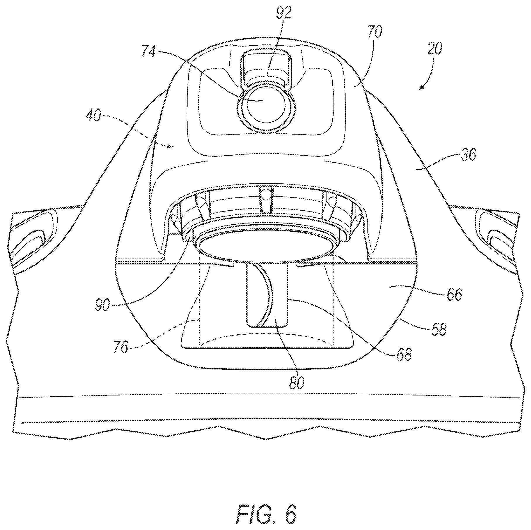 Patent US12351112 Figure 6 – Liftgate mounted sensor assembly