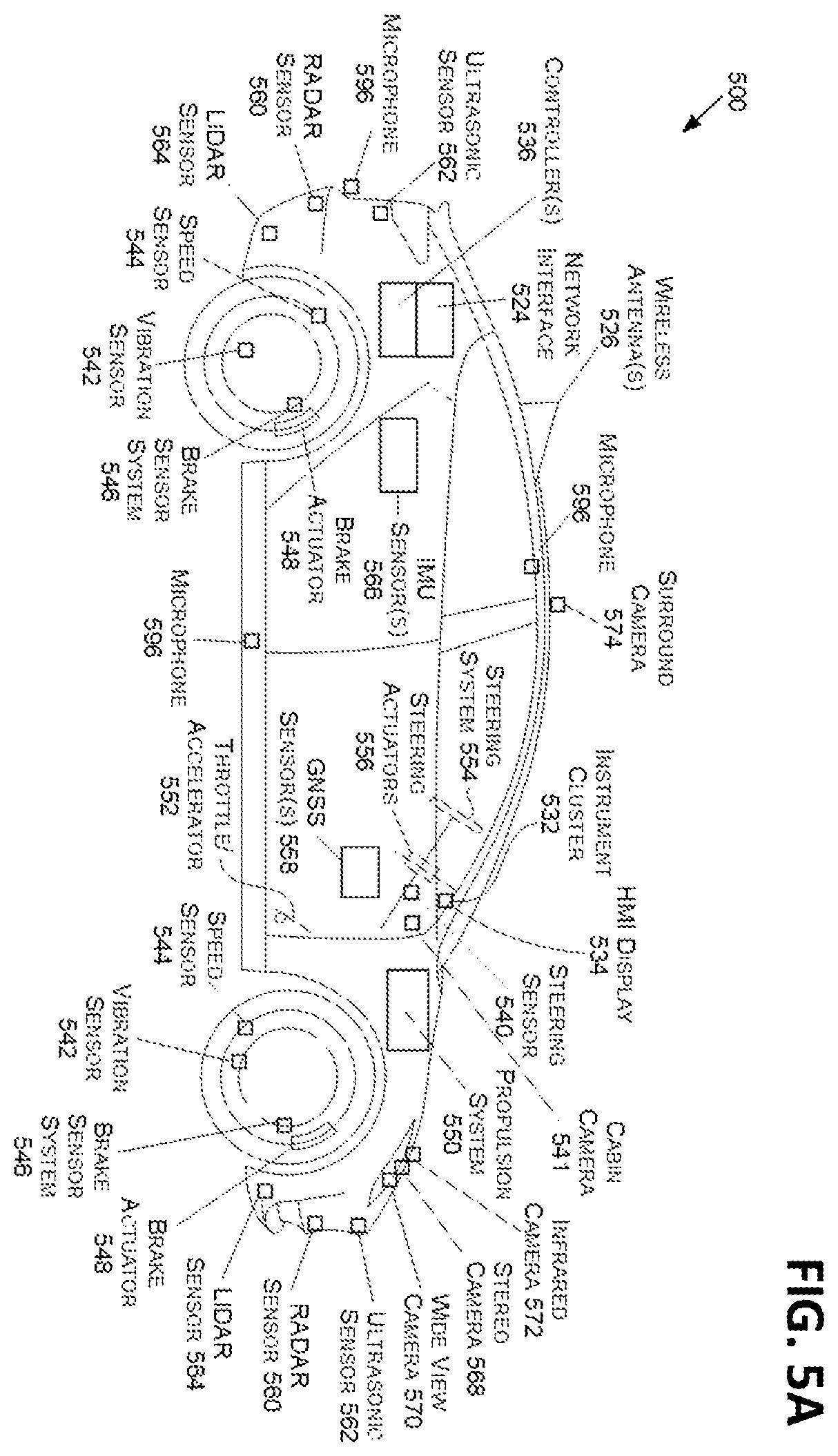 Patent US12351119 Figure 5 – Systems and methods for performing commands in a vehicle using speech and image recognition