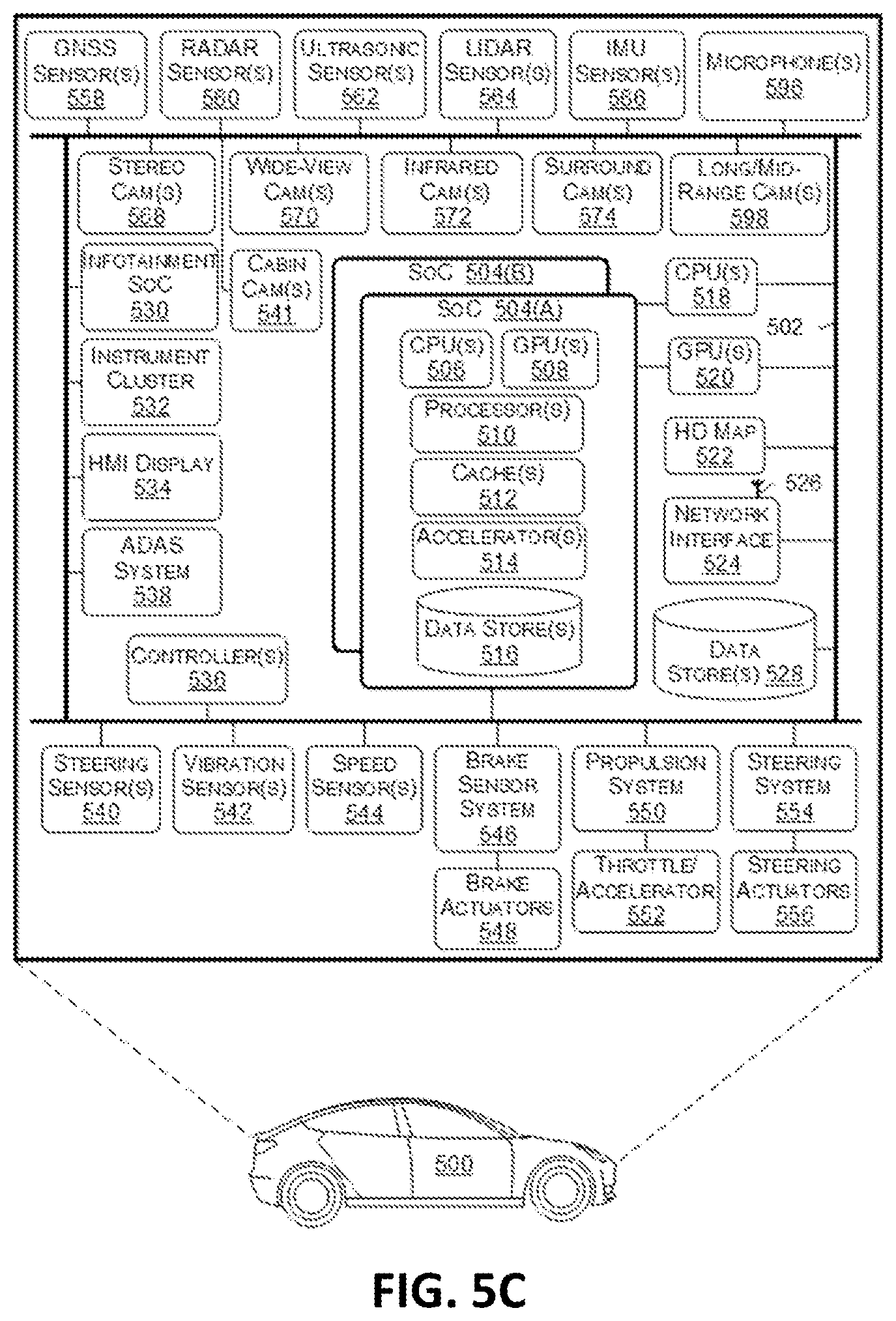 Patent US12351119 Figure 7 – Systems and methods for performing commands in a vehicle using speech and image recognition