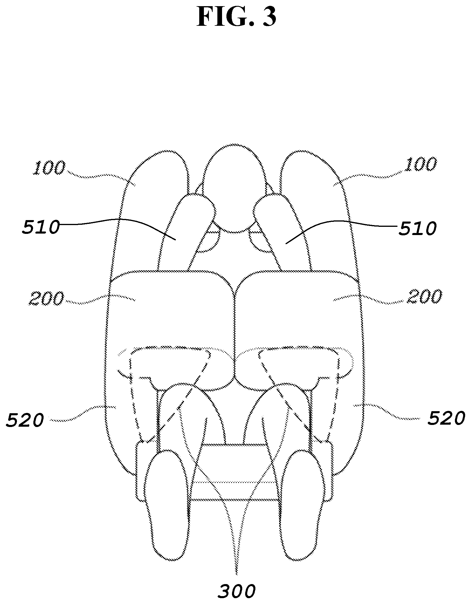 Patent US12351121 Figure 3 – Seat airbag device for vehicle