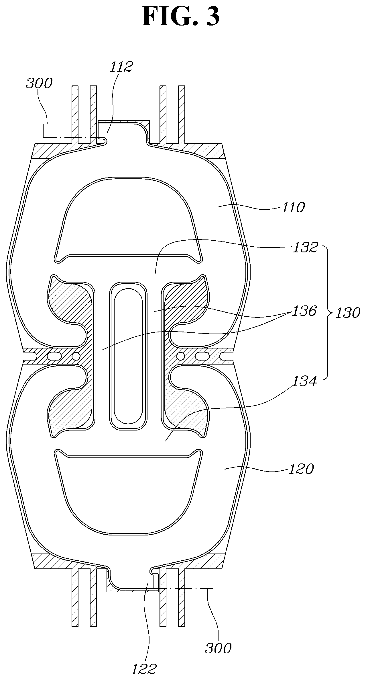 Patent US12351122 Figure 3 – Roof-mounted air bag