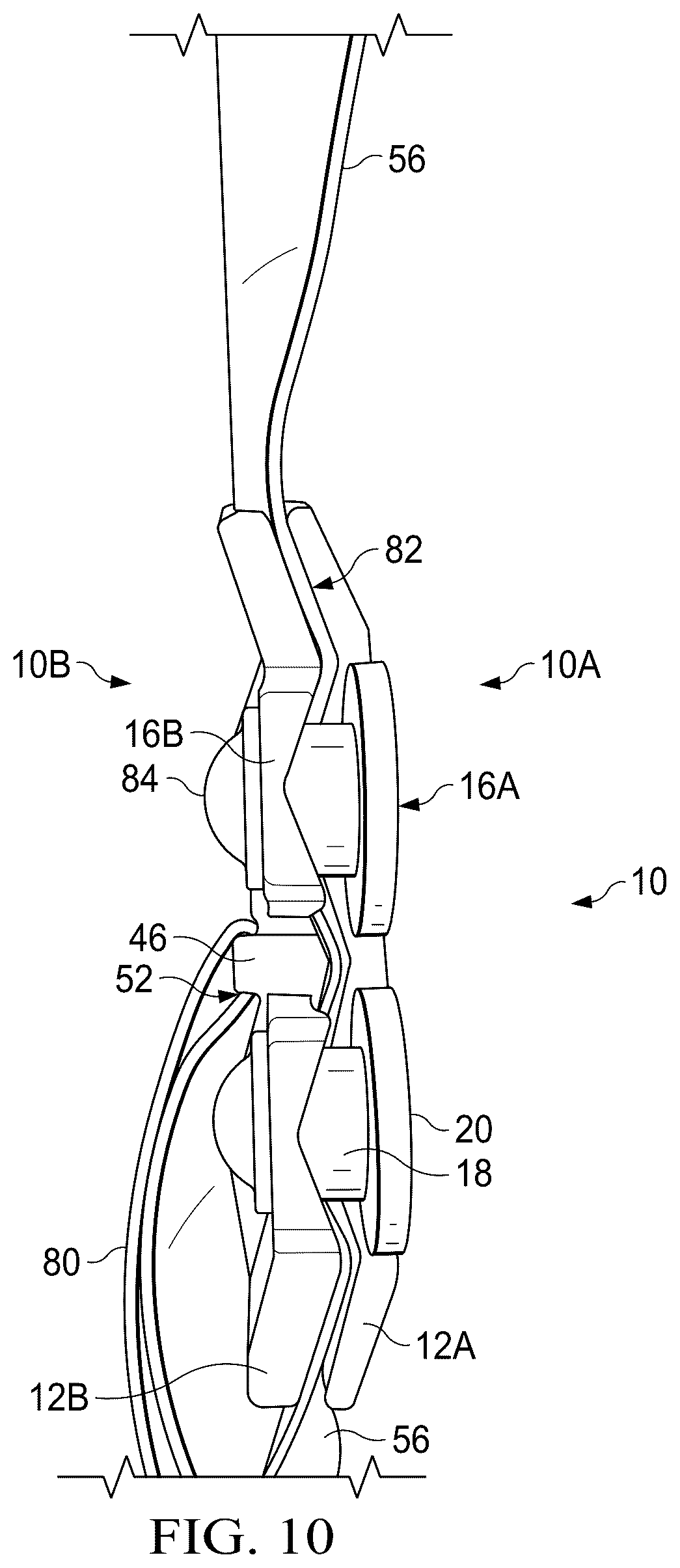 Patent US12351123 Figure 9 – Universal vehicle pet safety restraint device