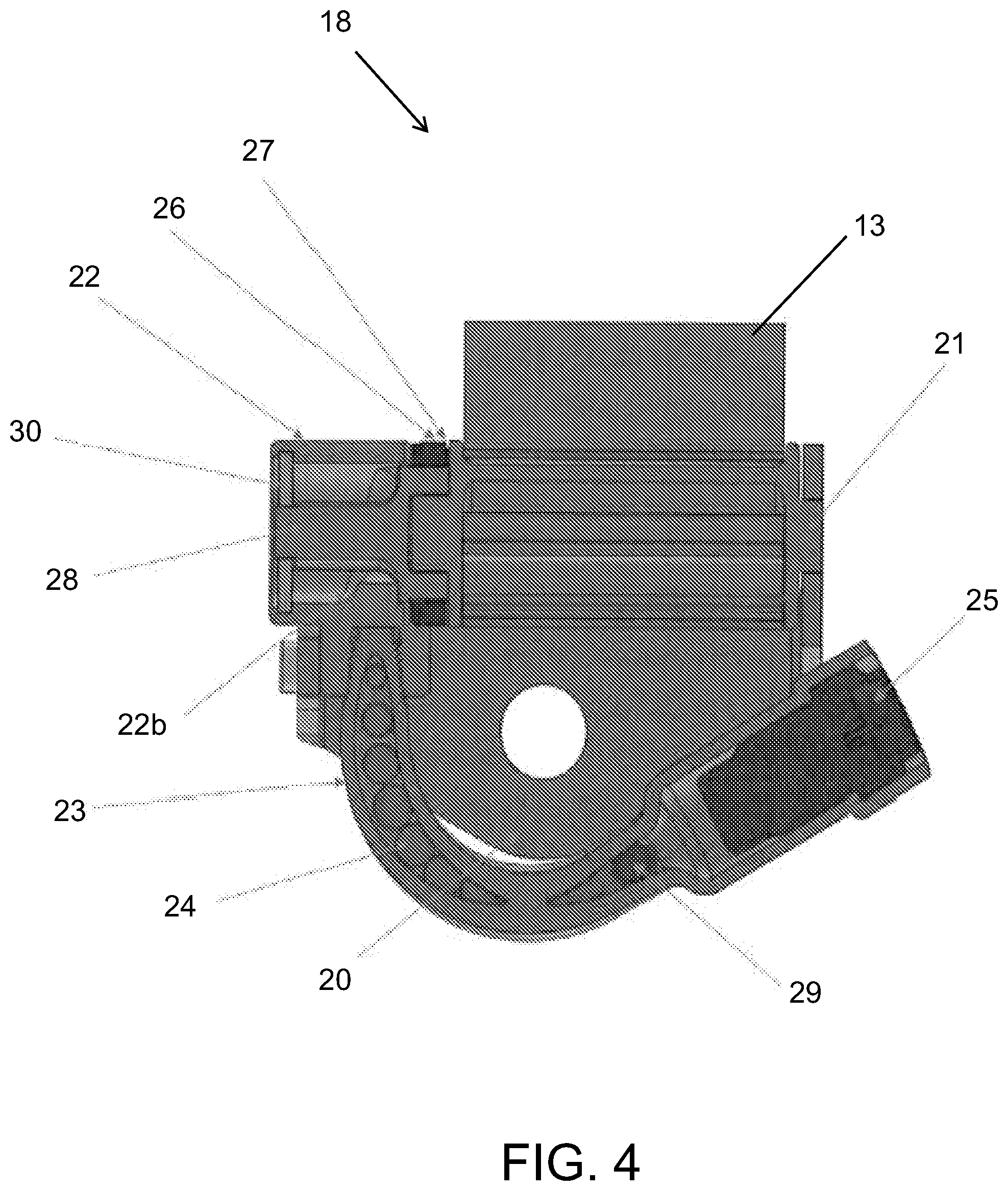 Patent US12351124 Figure 3 – Seat belt pretensioner