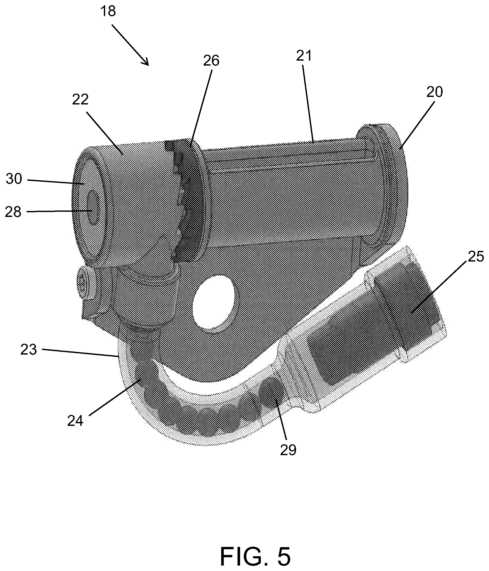Patent US12351124 Figure 4 – Seat belt pretensioner
