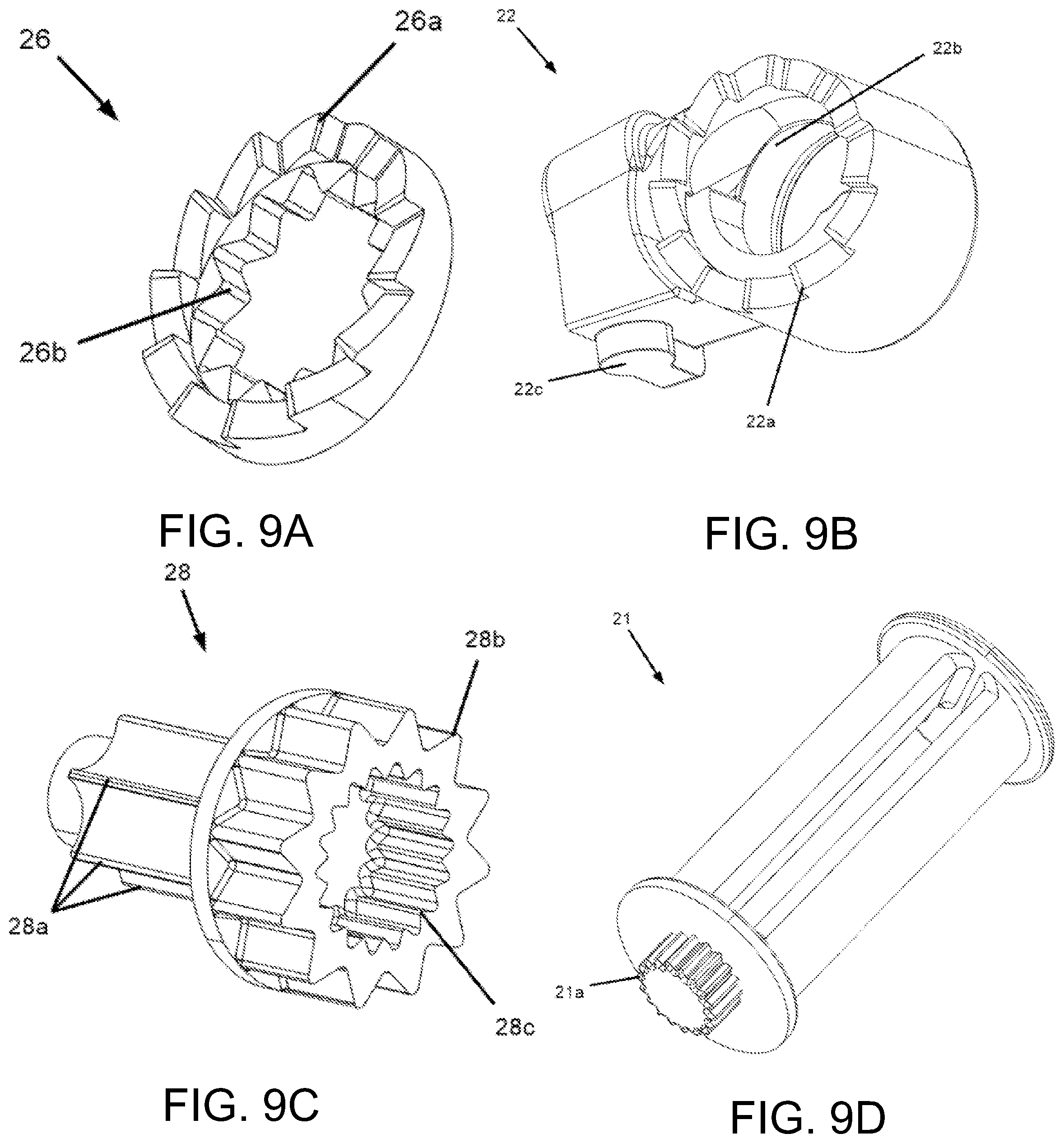 Patent US12351124 Figure 8 – Seat belt pretensioner