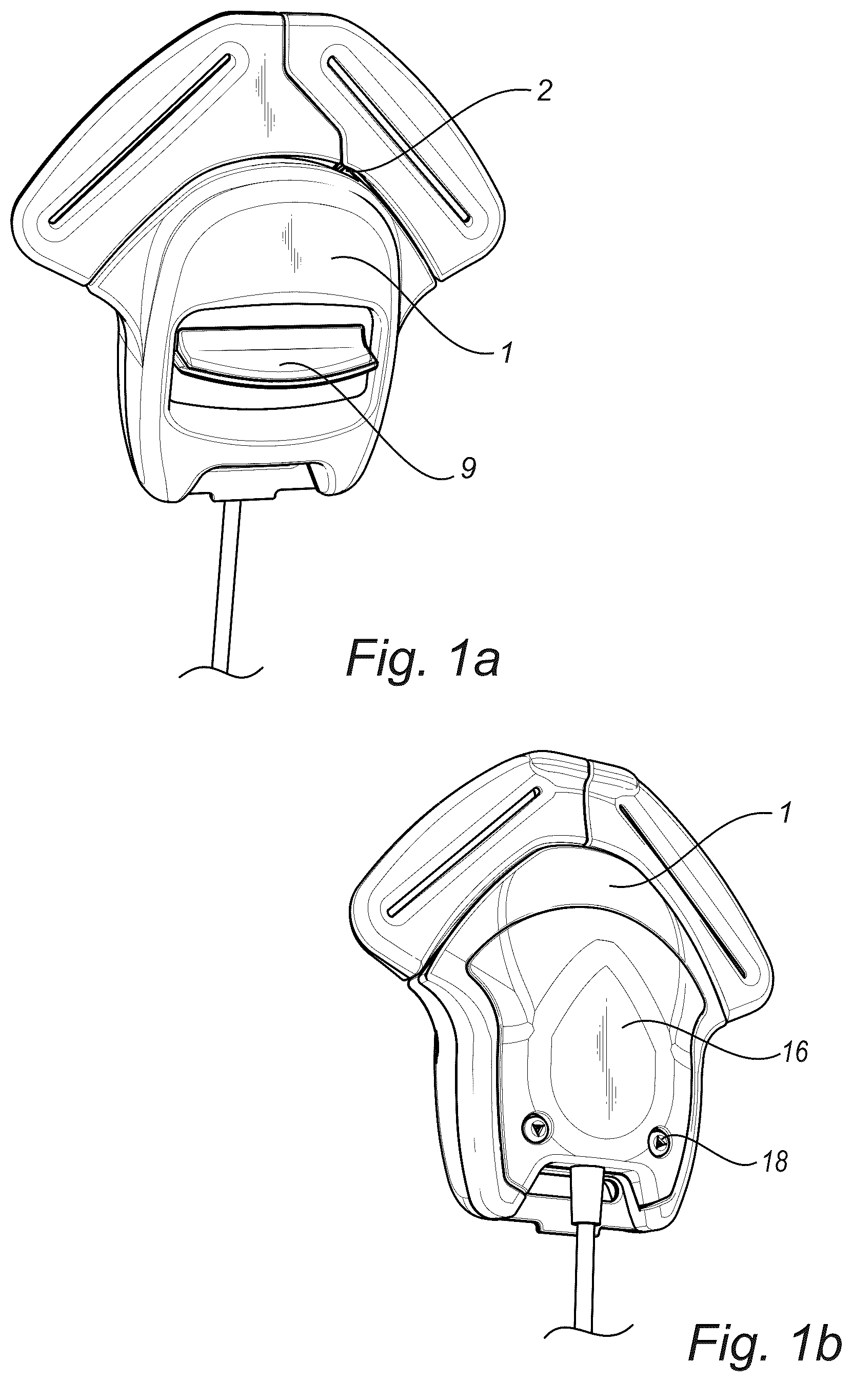 Patent US12351125 Figure 1 – Belt buckle for a safety belt in a child restraint system