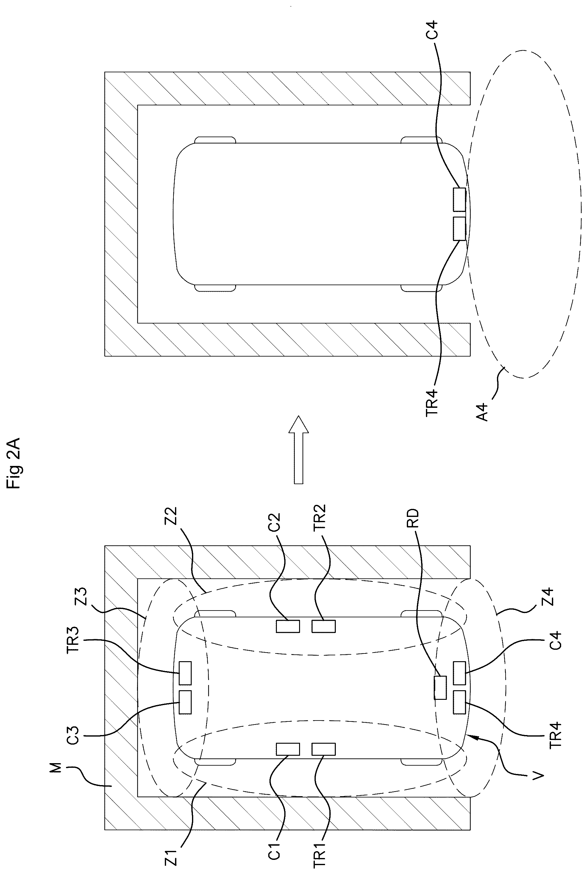 Patent US12351128 Figure 2 – Method for activating a vehicle function and associated activation device