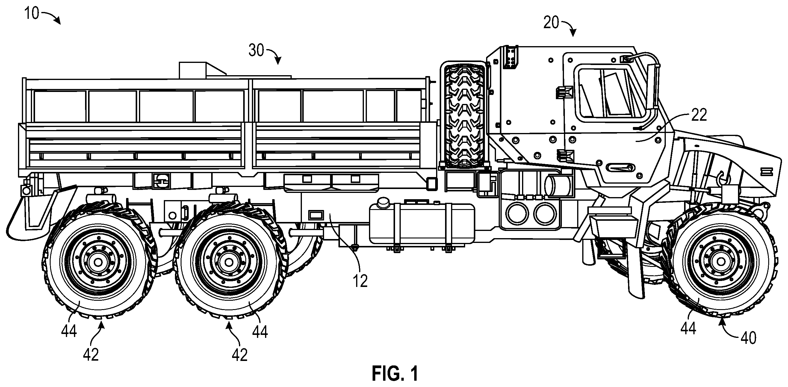 Patent US12351130 Figure 1 – Wheel step platform