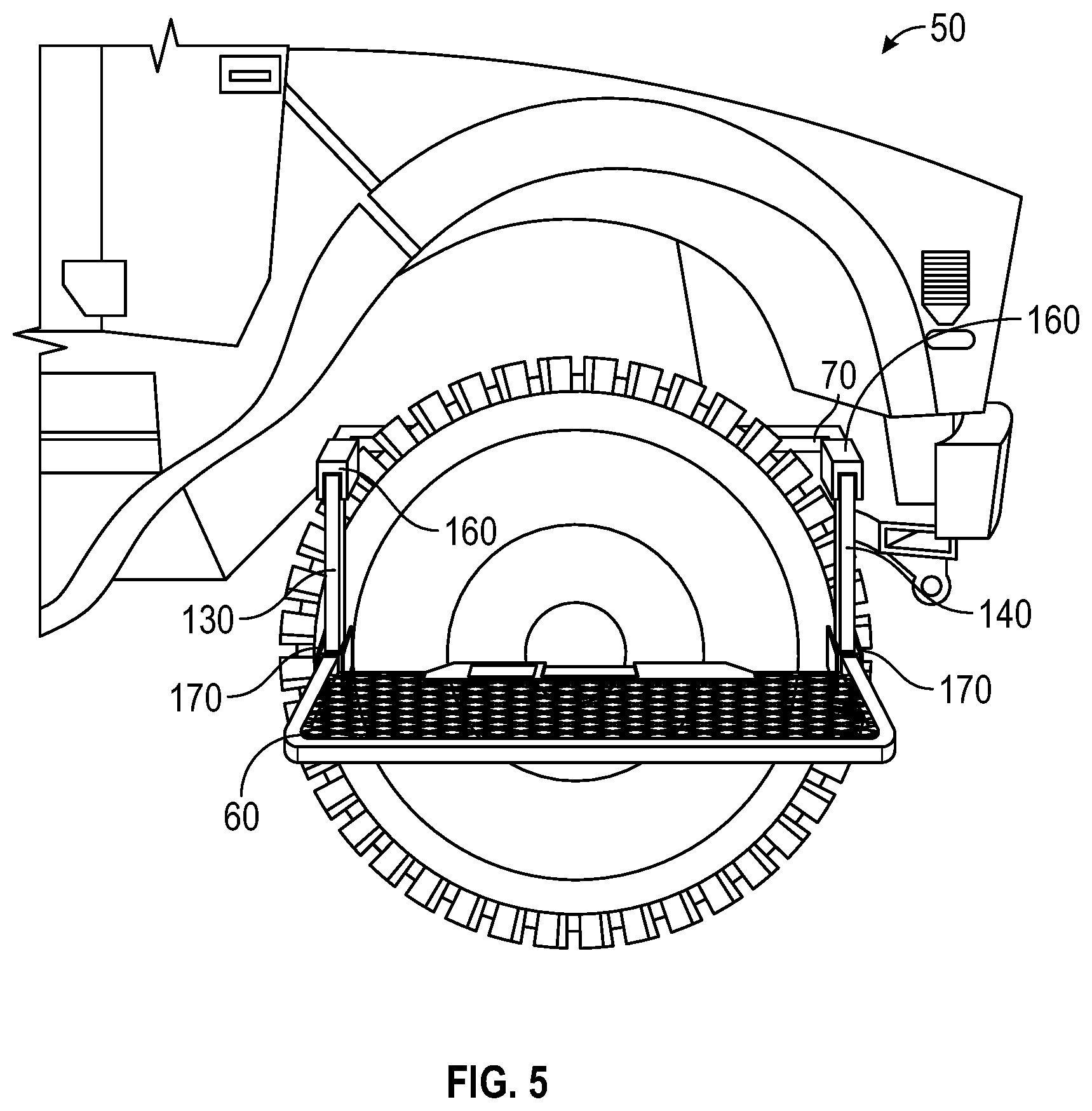 Patent US12351130 Figure 5 – Wheel step platform