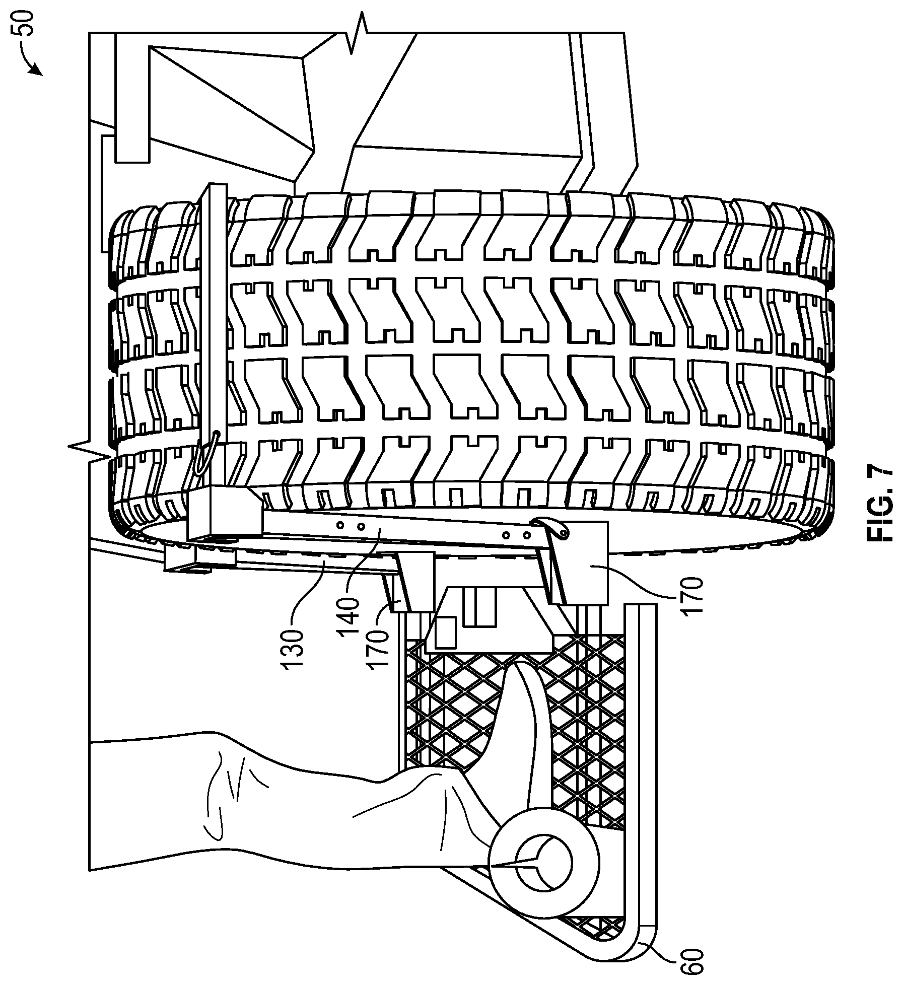Patent US12351130 Figure 7 – Wheel step platform