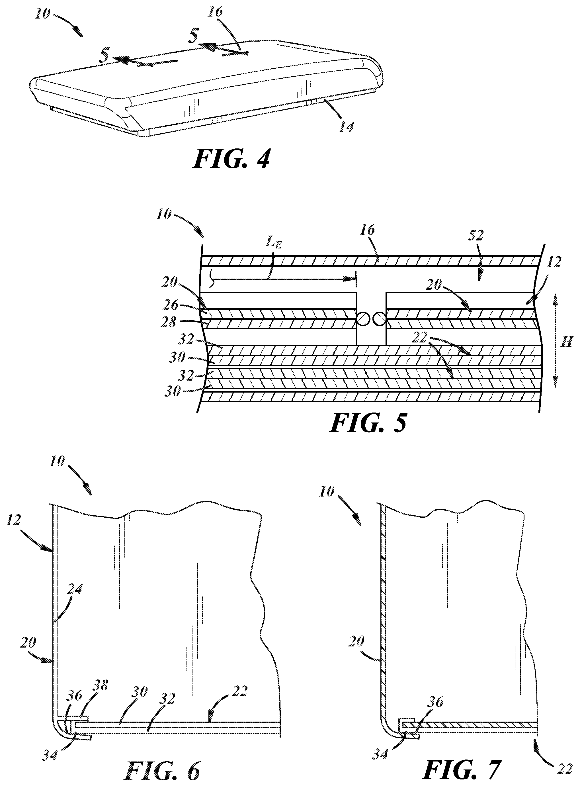 Patent US12351132 Figure 3 – Collapsible vehicle interior console