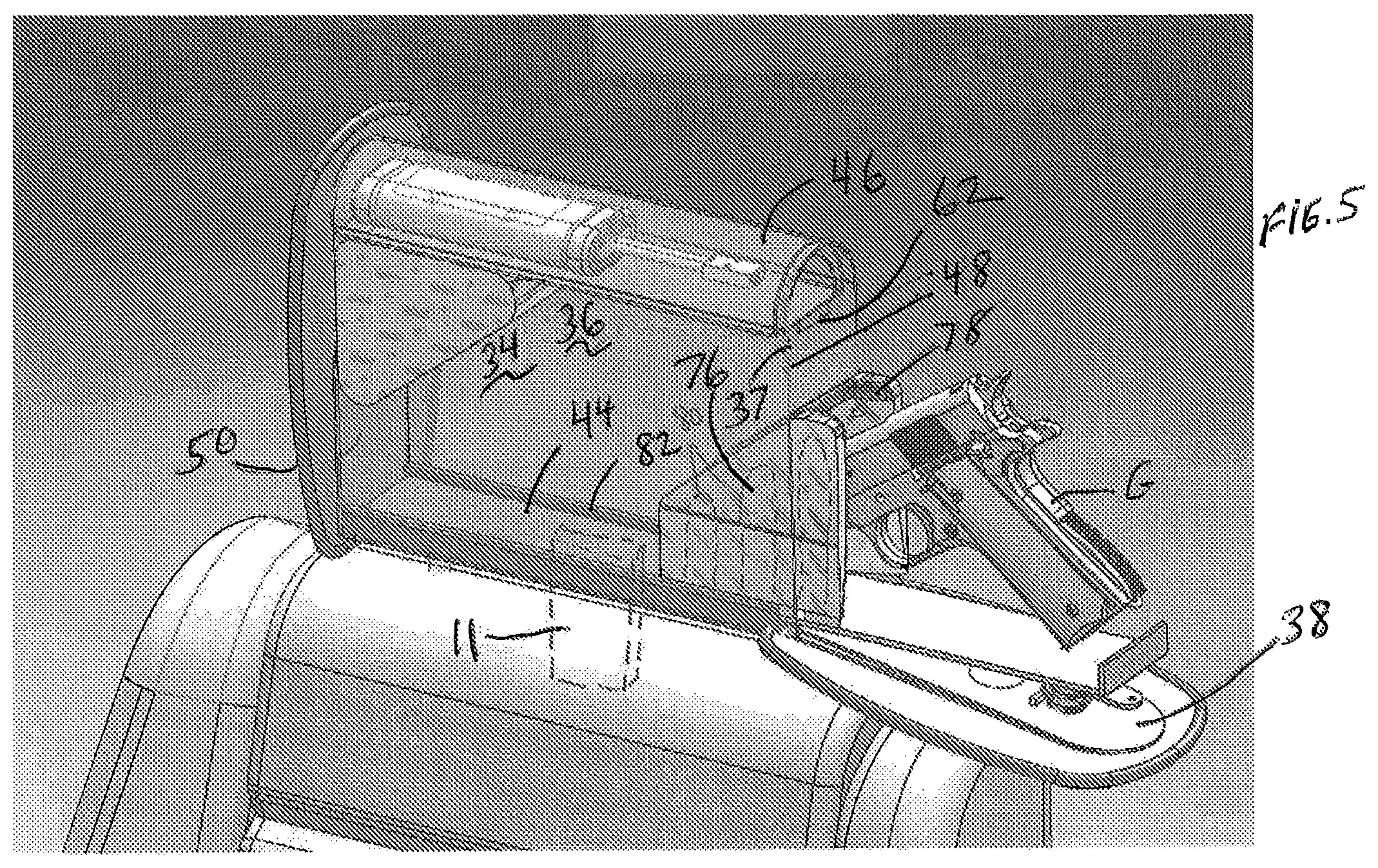 Patent US12351135 Figure 3 – Vehicle headrest safe