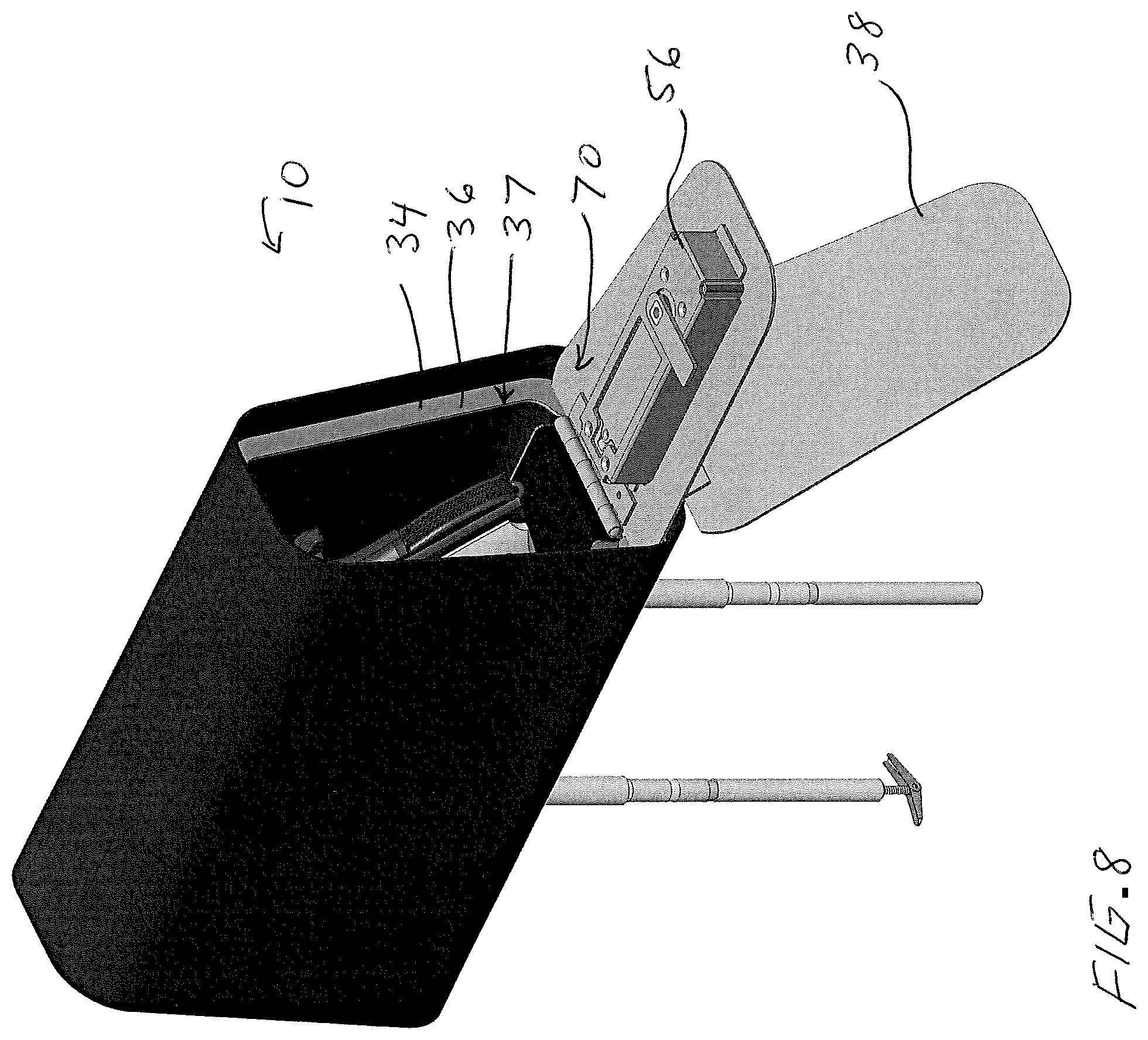 Patent US12351135 Figure 6 – Vehicle headrest safe