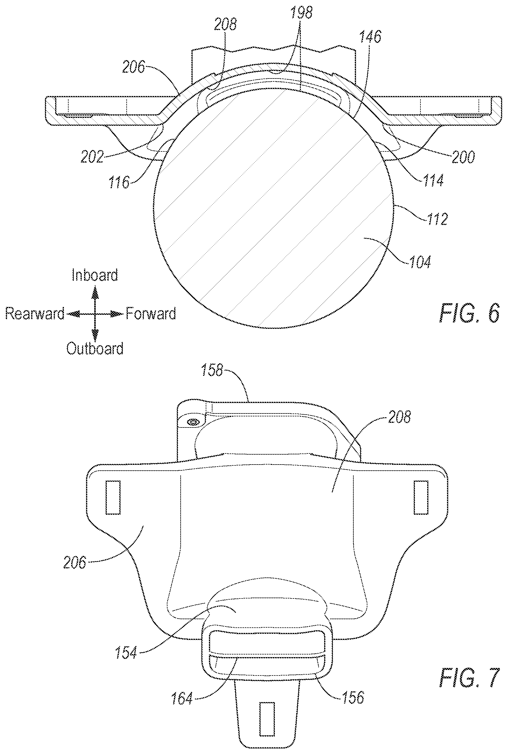 Patent US12351138 Figure 6 – Sensor assembly with cleaning