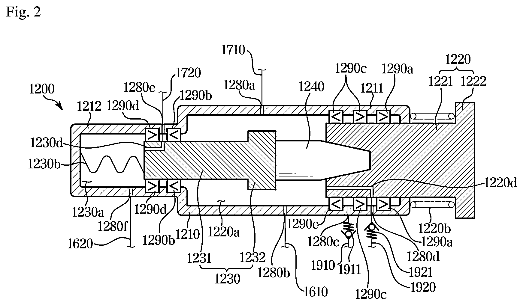Patent US12351146 Figure 2 – Electronic brake system and operating method thereof