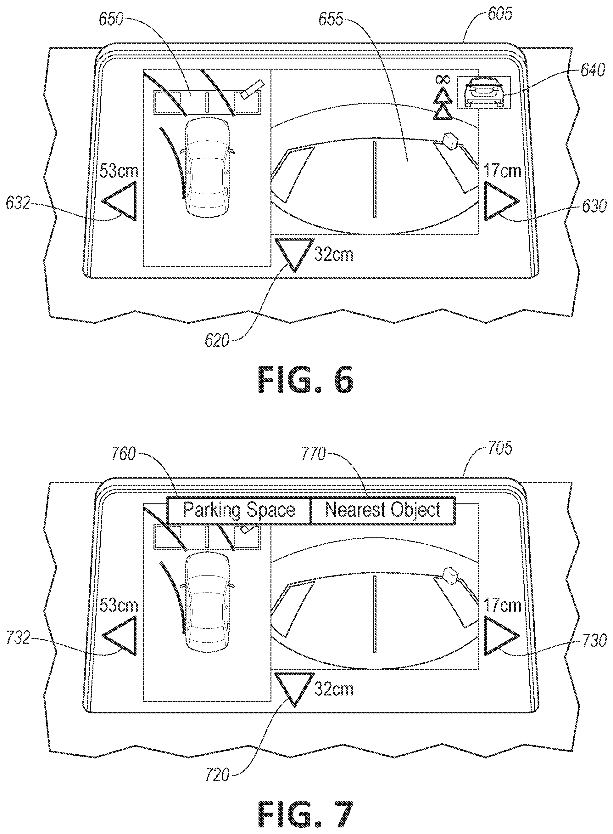 Patent US12351150 Figure 7 – Three-dimensional parking assist