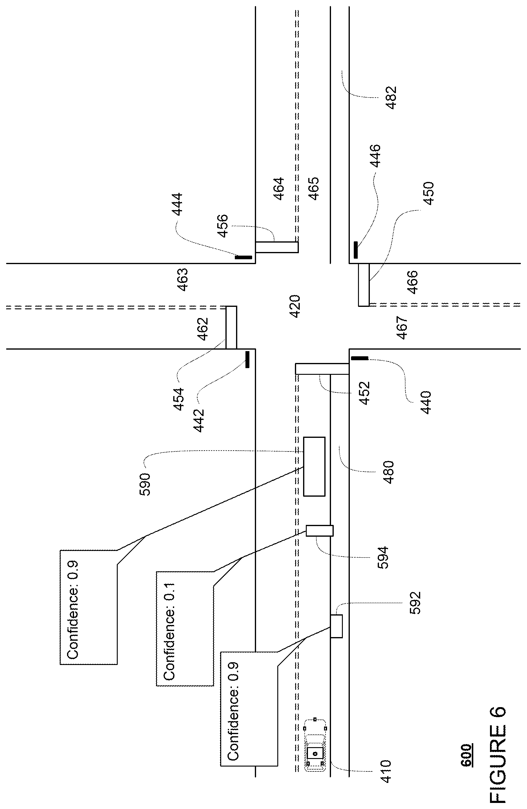 Patent US12351152 Figure 6 – Emergency braking for autonomous vehicles