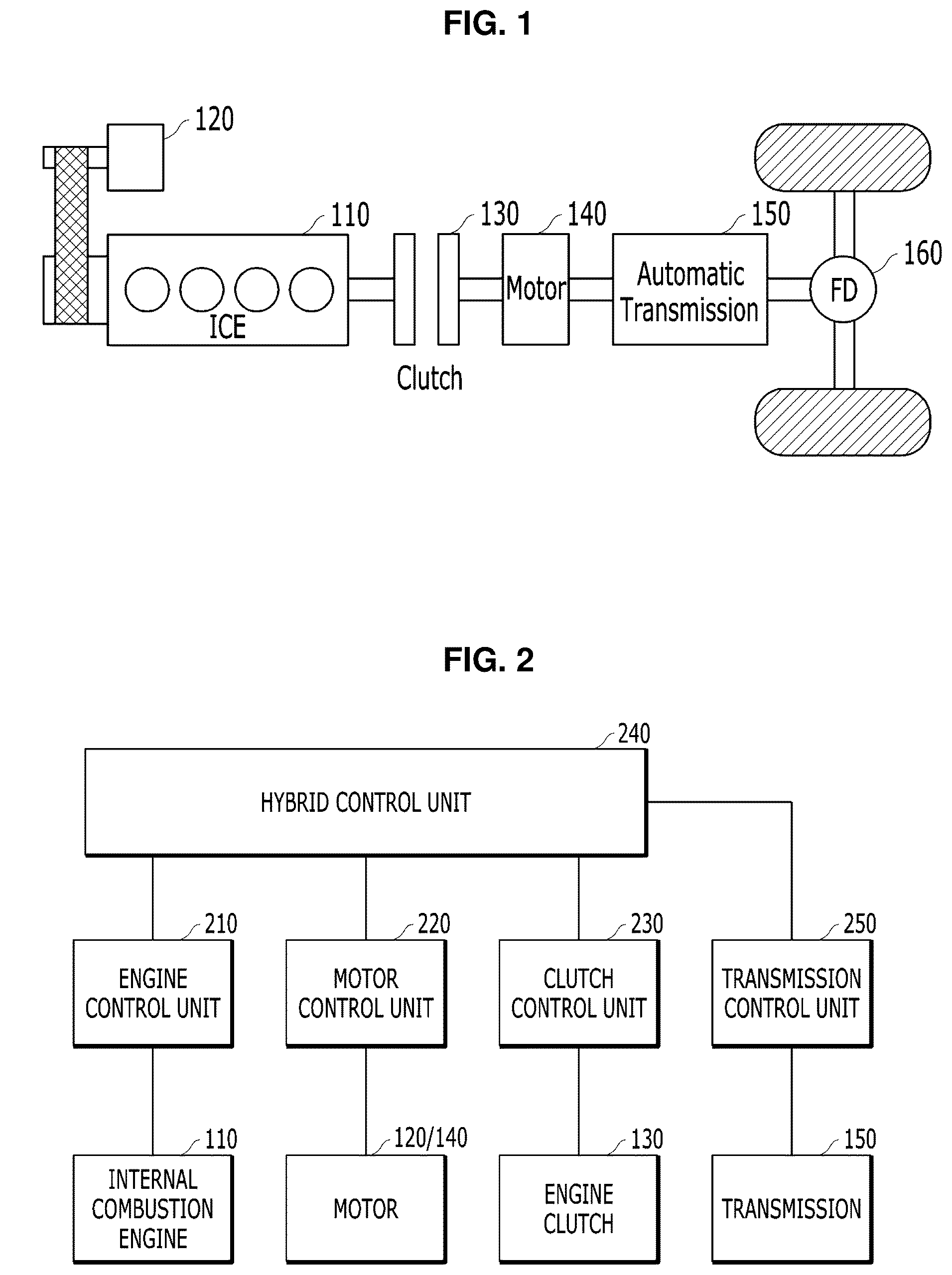 Patent US12351158 Figure 1 – Vehicle including electric motor and method of controlling the same