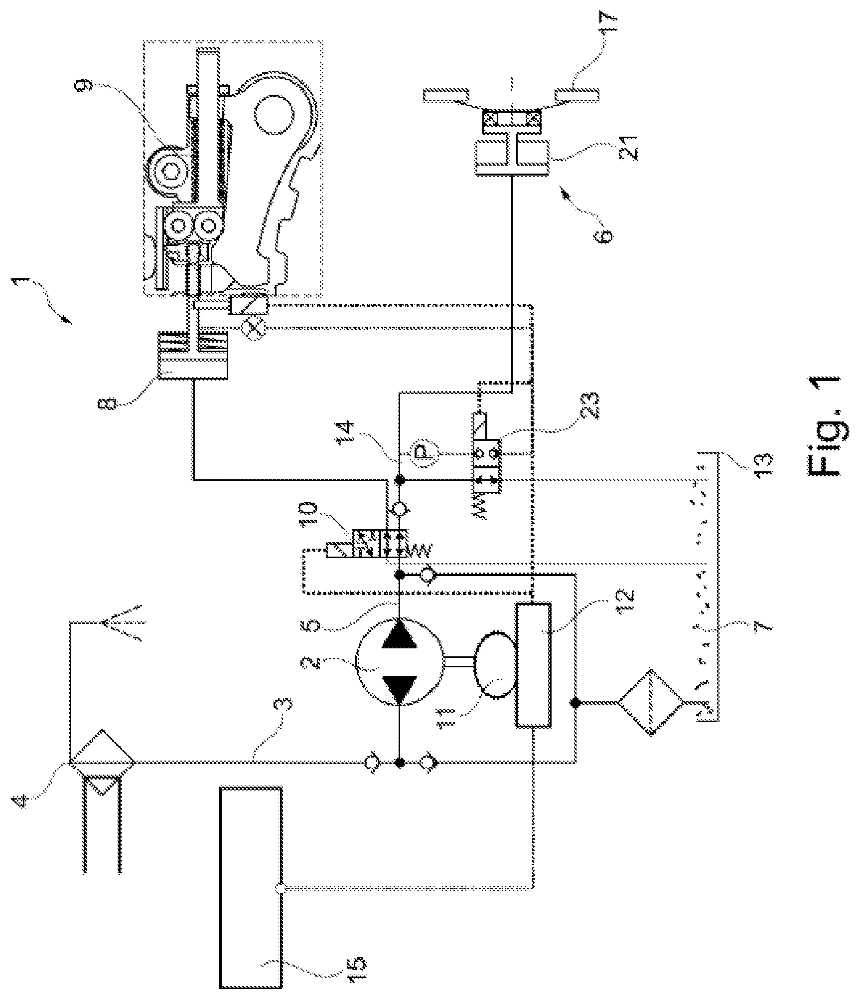 Patent US12351159 Figure 1 – Method for actively changing the frictional value of a hybrid disconnect clutch installed in a power train of a vehicle